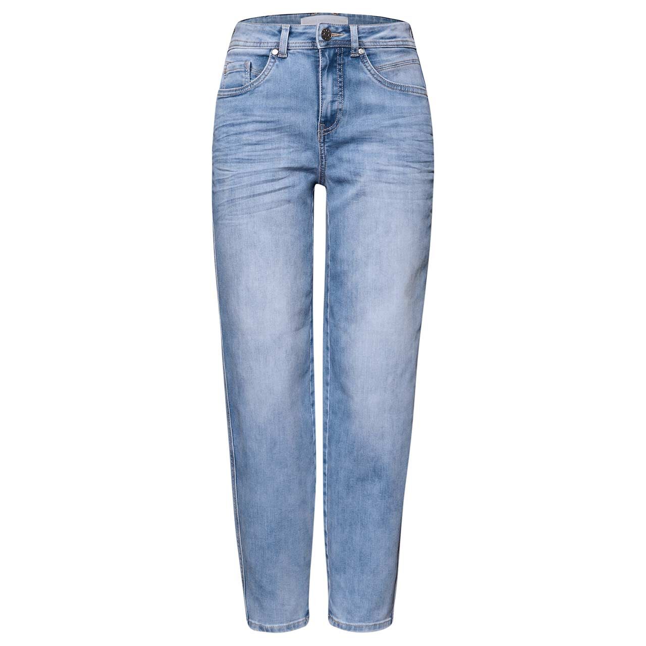 Street One Karlie Barrel Ankle Jeans light blue washed