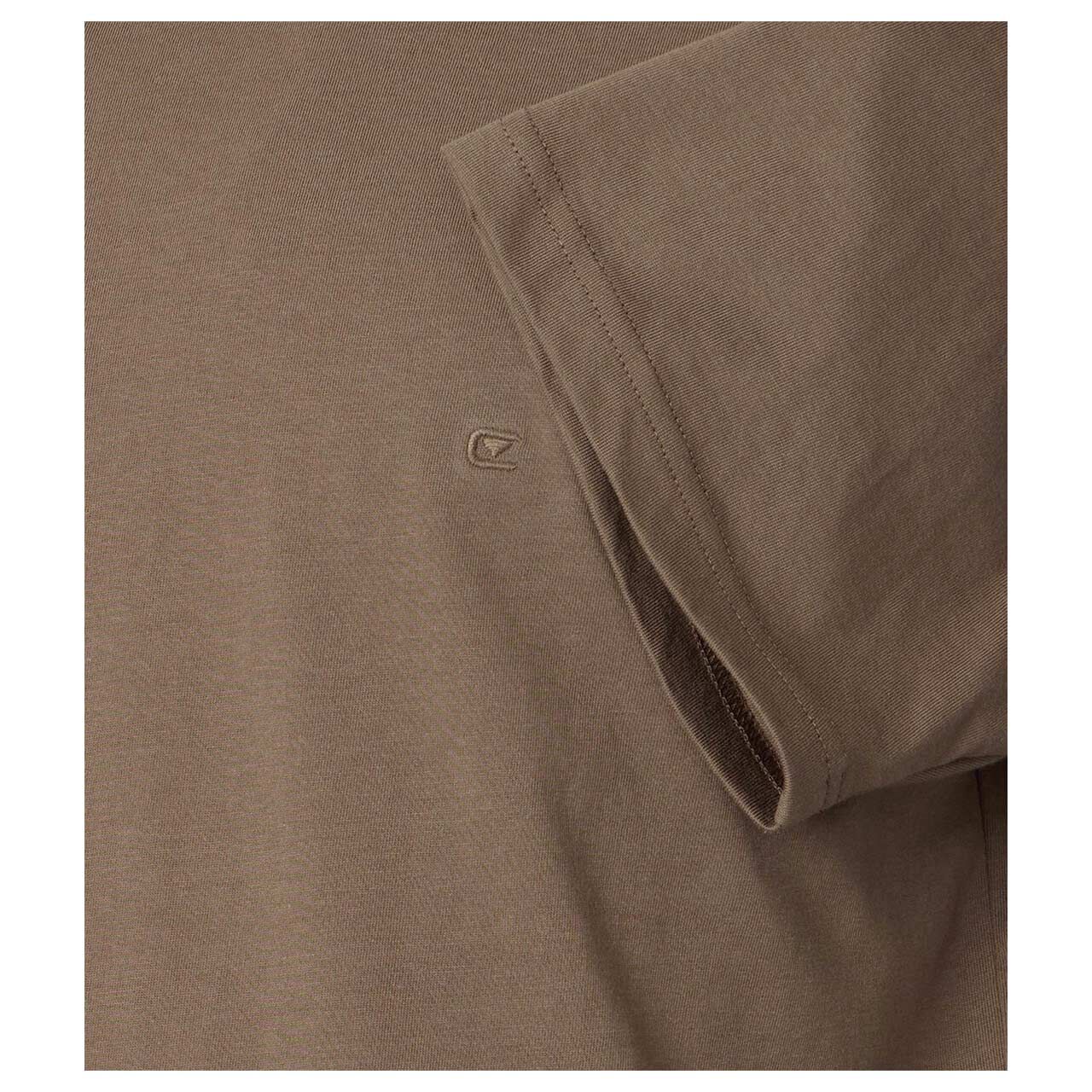 Herren T-Shirt von Casa Moda in Braun, Detail