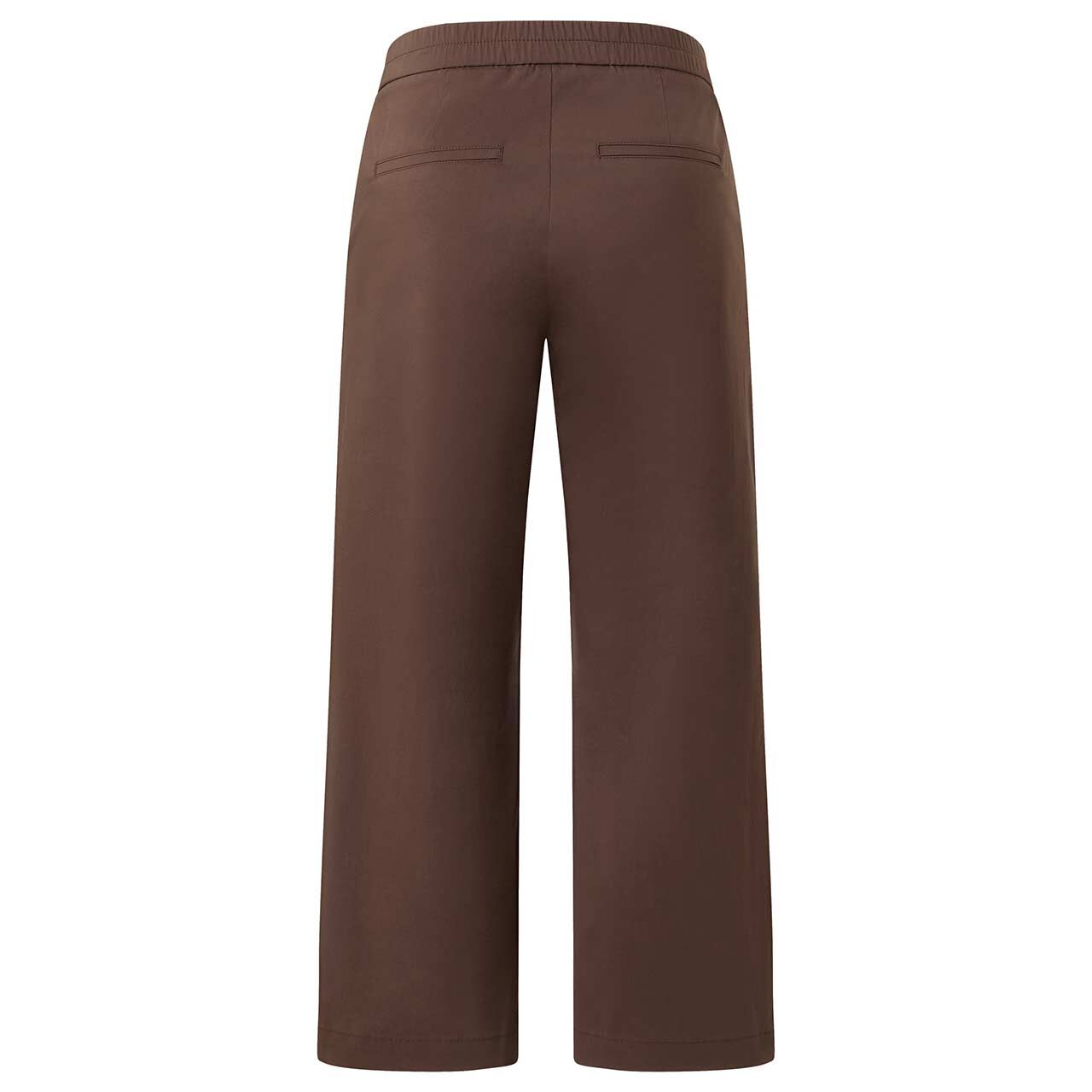 Damen Linn Jump 7/8 Baumwollhose von Angels in Braun, Rückansicht