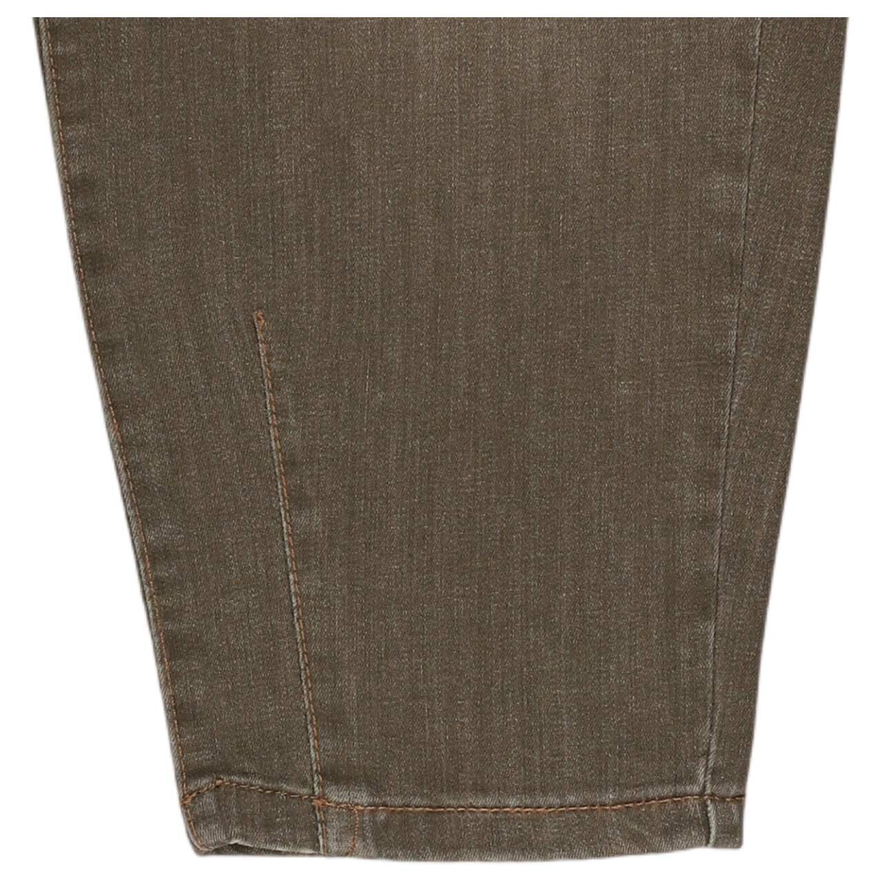 MAC Bobbie 7/8 Jeans khaki stone wash