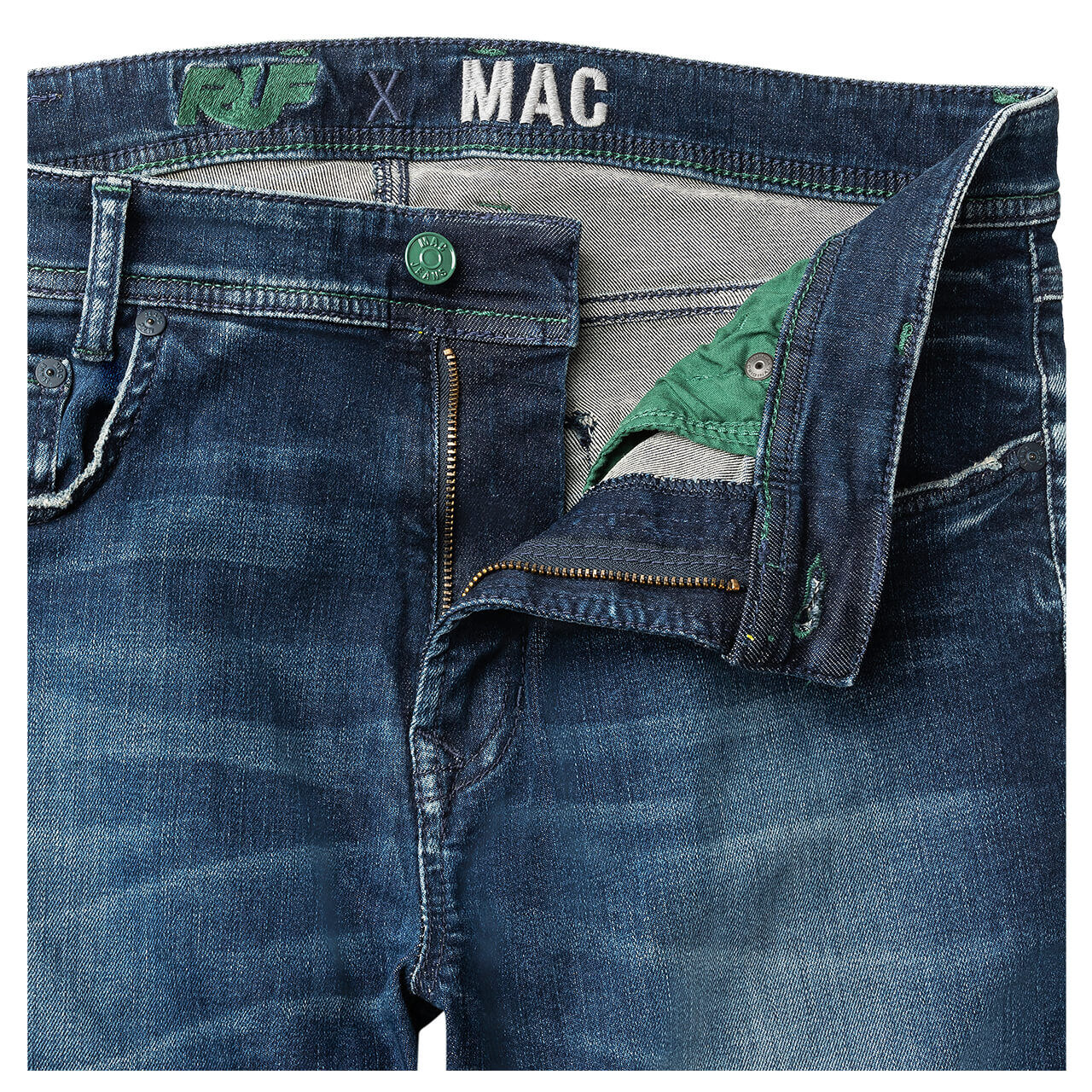 MAC Jeans Flexx für Herren in Dunkelblau verwaschen, FarbNr.: H665