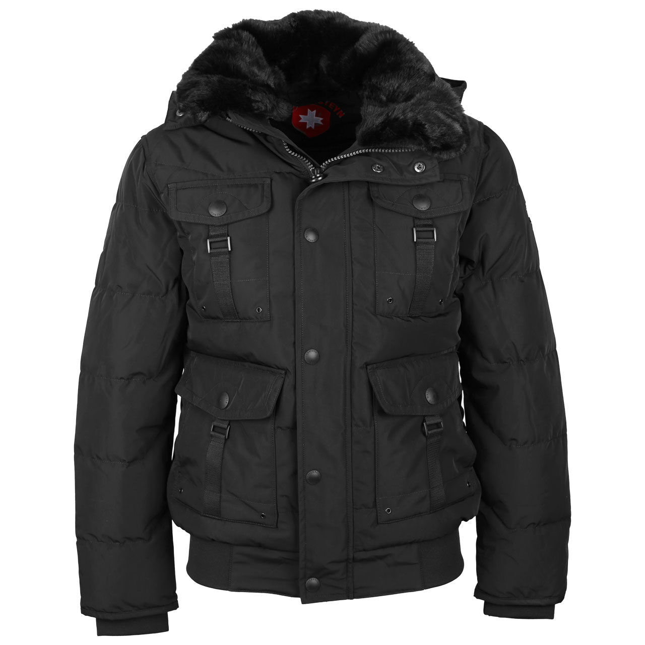 wellensteyn-jacke-leuchtfeuerblouson-black-vorne Wellensteyn Leuchtcraft Blouson Jacke für Herren in Schwarz