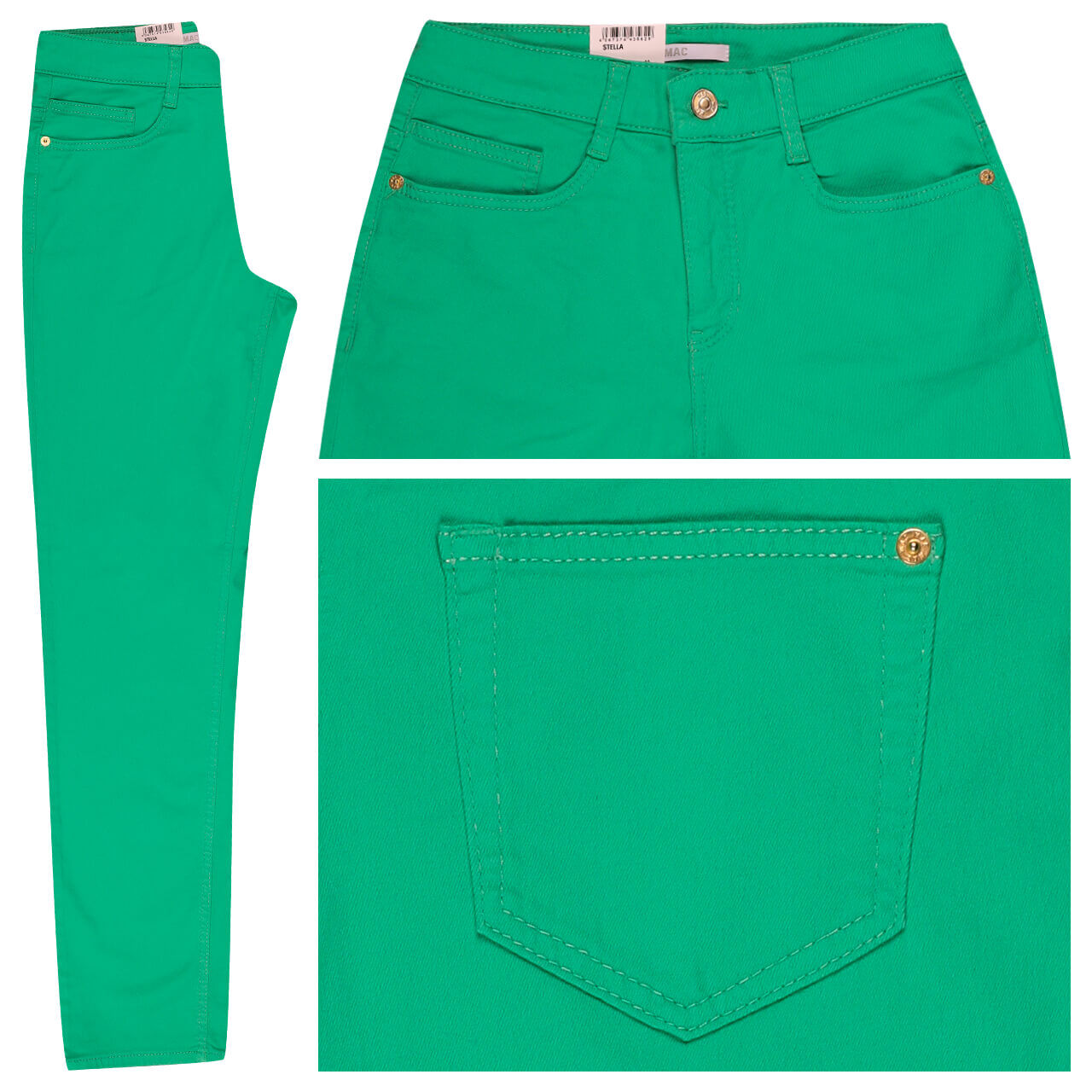 MAC Stella Jeans bright green