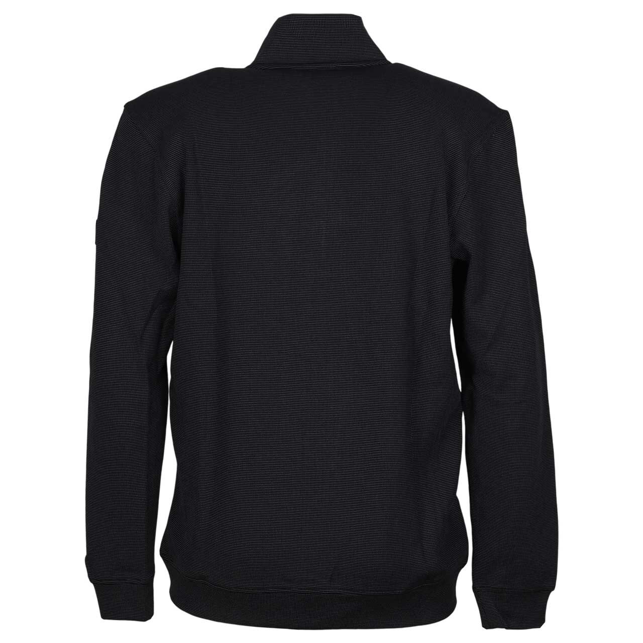 Herren Sweatjacke von Lerros in Schwarz, Rückansicht