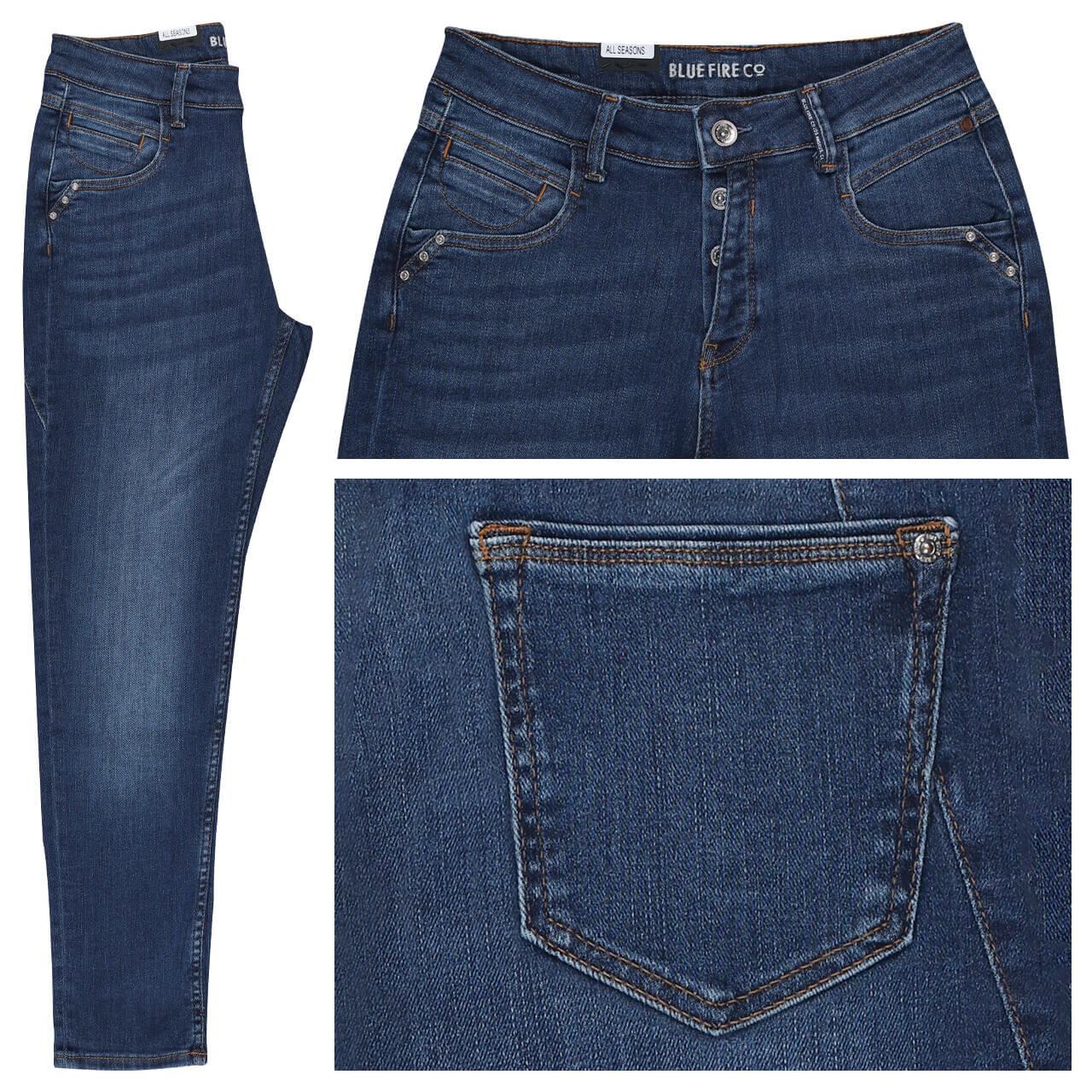 Blue Fire Gigi Jeans atlantic Blue Fire Gigi Jeans atlantic