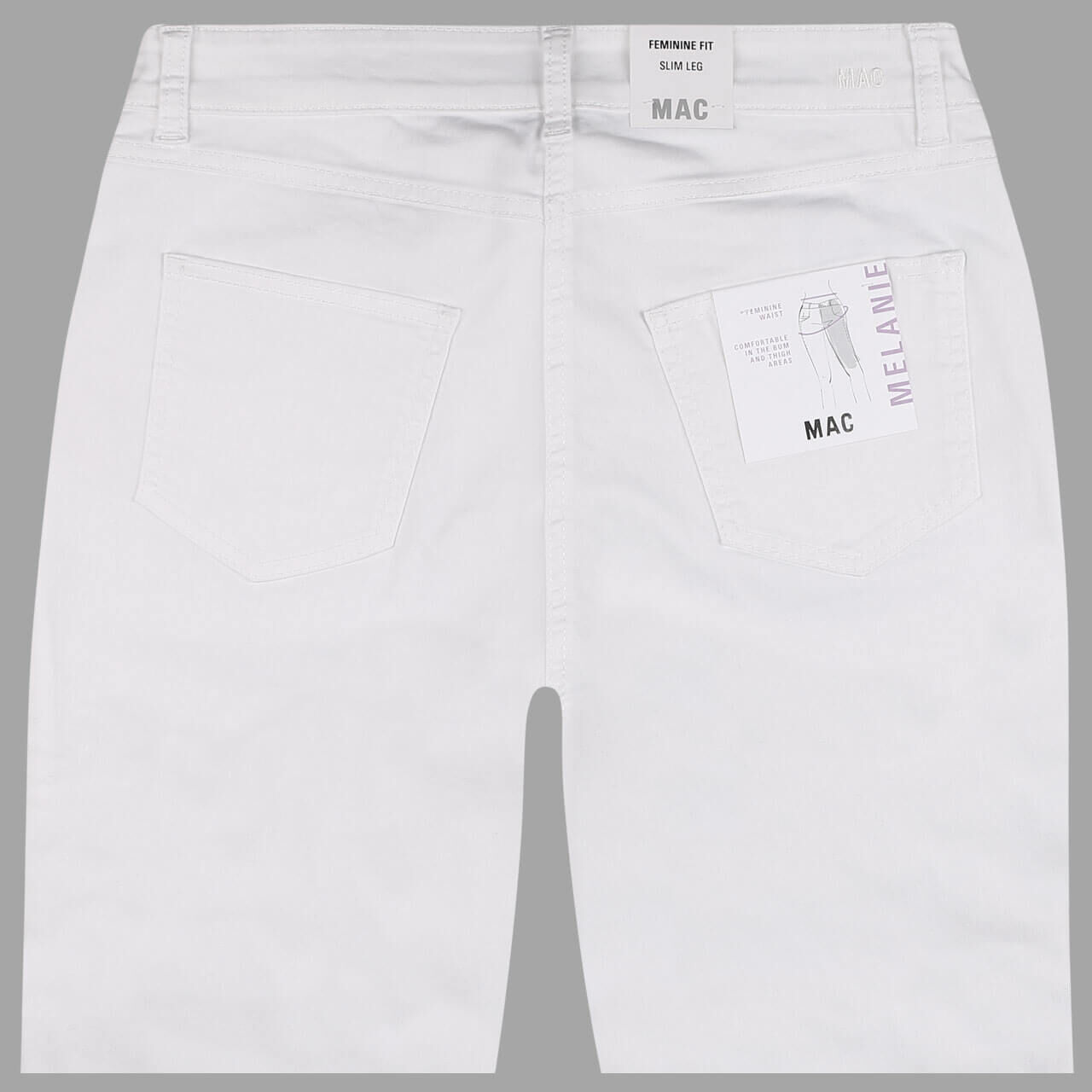 MAC Jeans Melanie 7/8 summer für Damen in Weiß, FarbNr.: D010