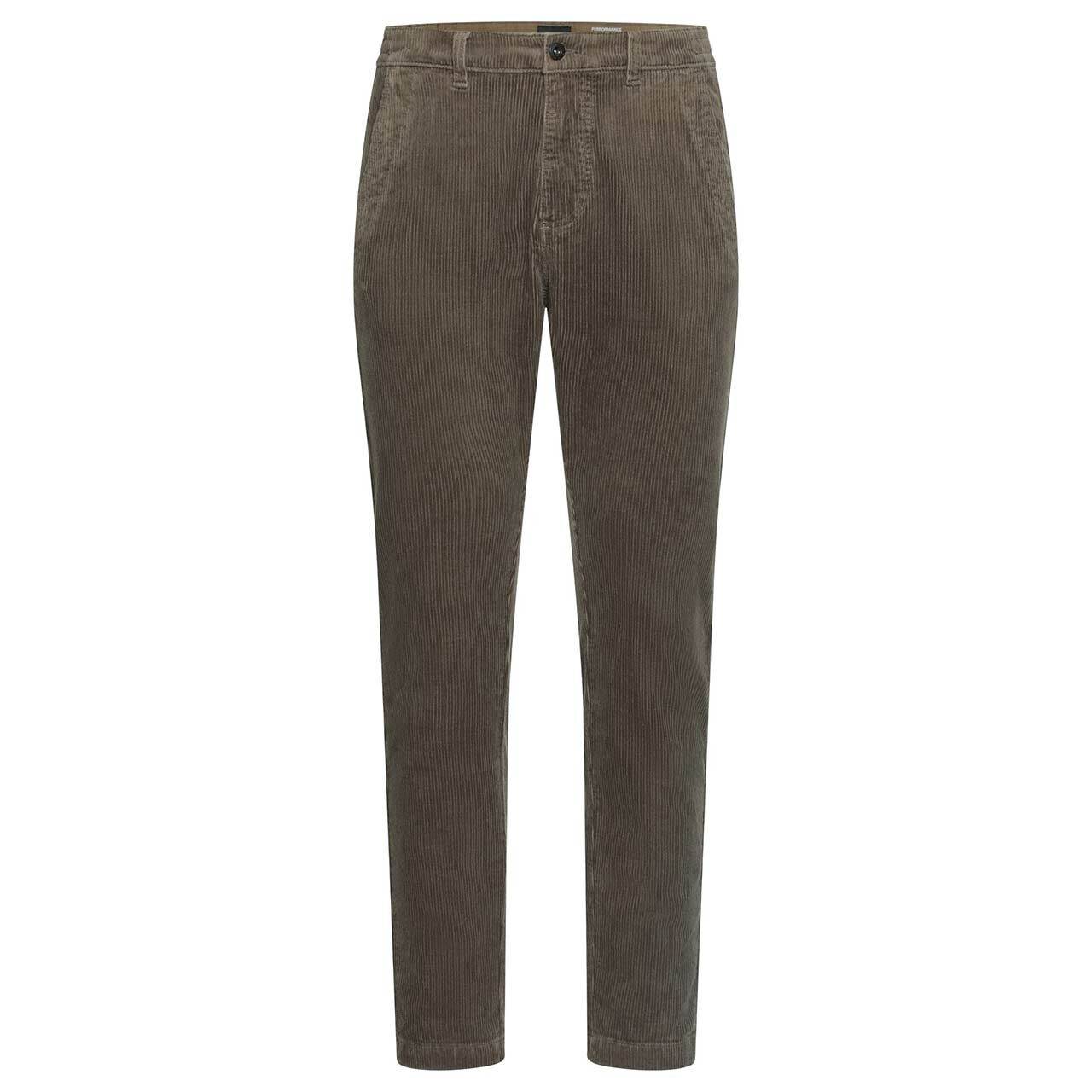Herren Chino Cordhose Houston von Camel active in Dunkelbraun, Vorderansicht