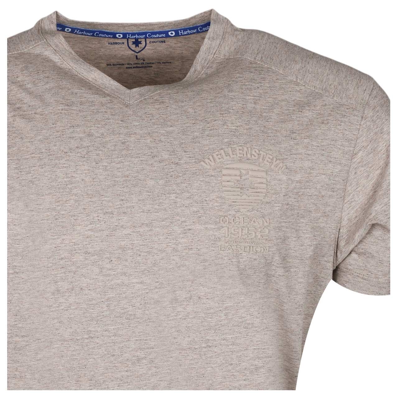 Herren T-Shirt von Wellensteyn in Beige, detaillierte Vorderansicht