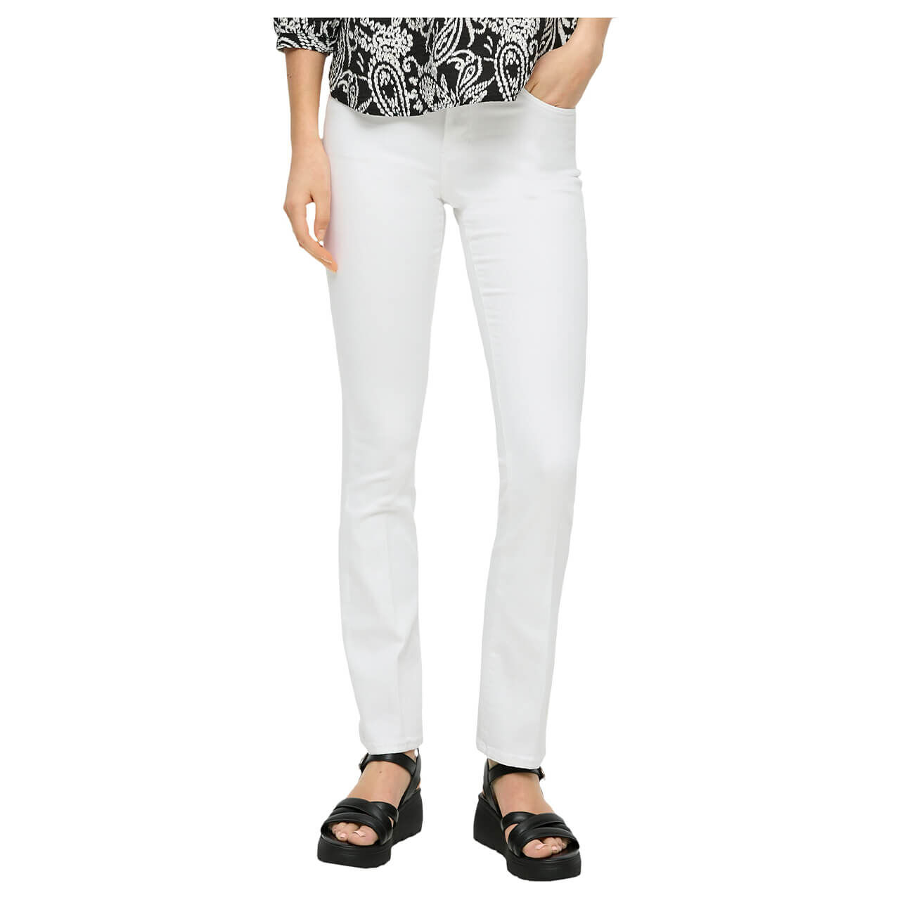 s.Oliver Beverly Damen Jeans white