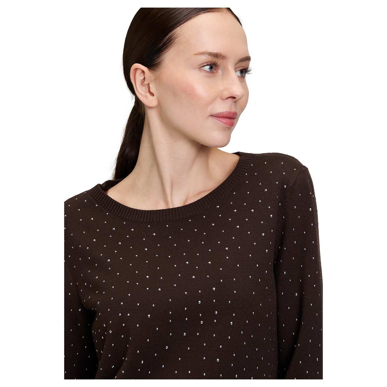 Betty Barclay Damen Strickpullover in Braun, Outfit