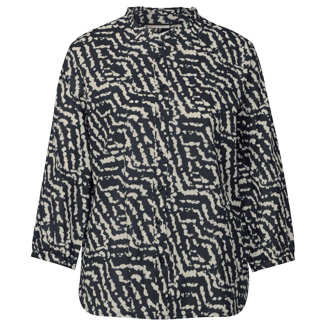 Street One Damen 3/4 Arm Bluse Buttoned black Street One Damen 3/4 Arm Bluse Buttoned black