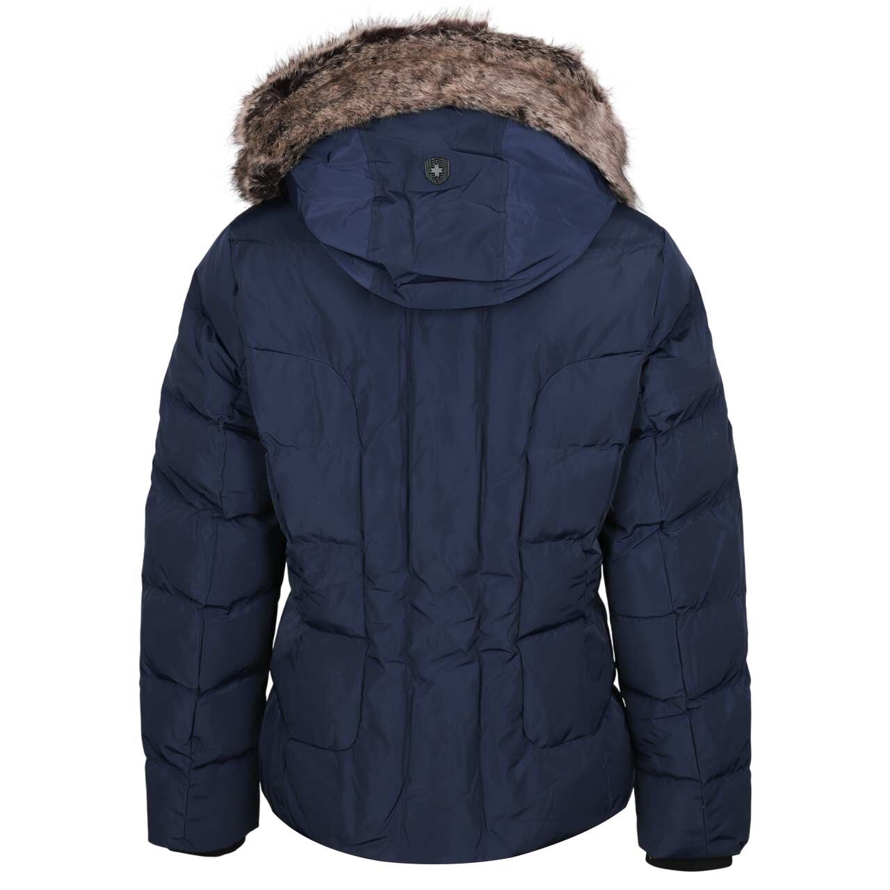 Damen Jacke Astoria Short von Wellensteyn in Dunkelblau, Rückansicht