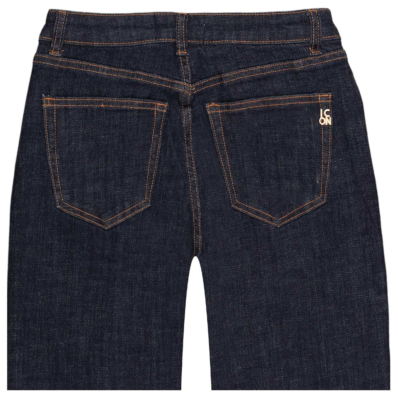 Damenjeans Rainbow von Senoritas ICON in Dunkelblau, Rückansicht