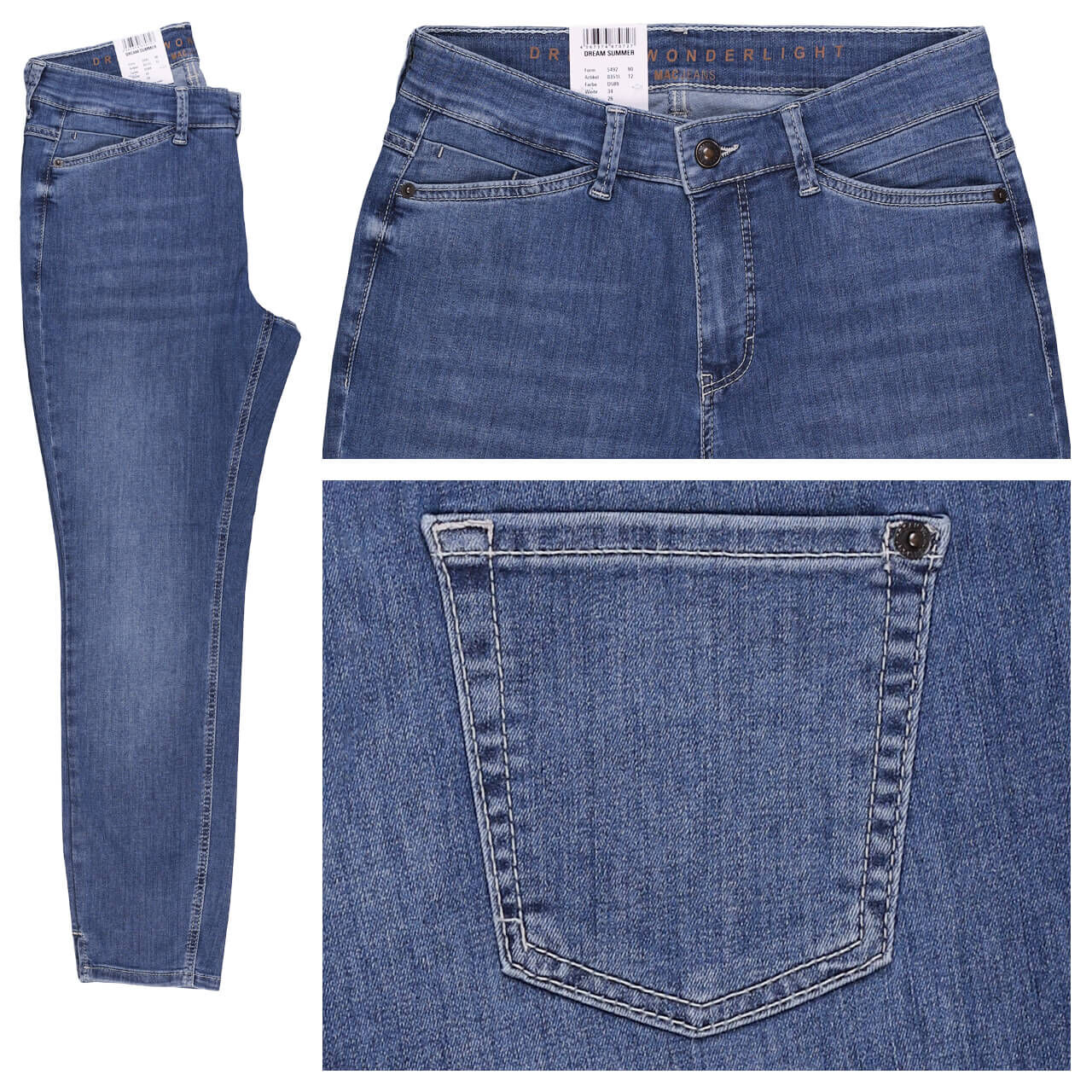 MAC Dream Summer 7/8 Jeans authentic used blue MAC Dream Summer 7/8 Jeans authentic used blue