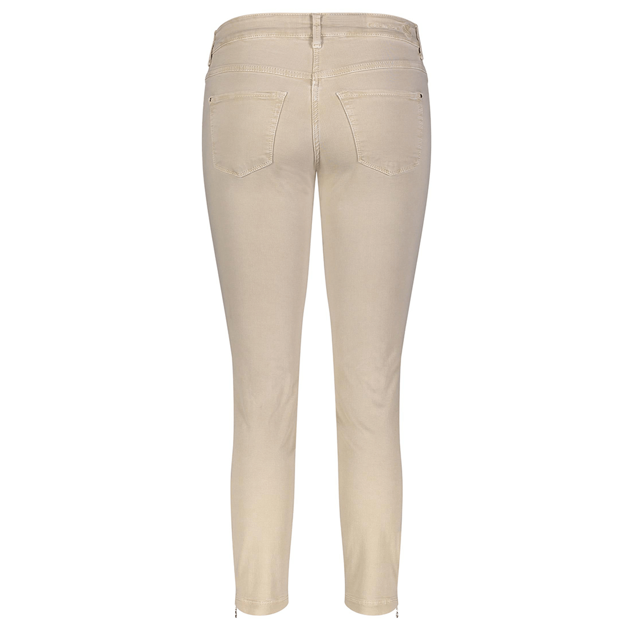 Stretch Damen 7/8 Jeans Dream Chic von MAC in Beige, Rückansicht