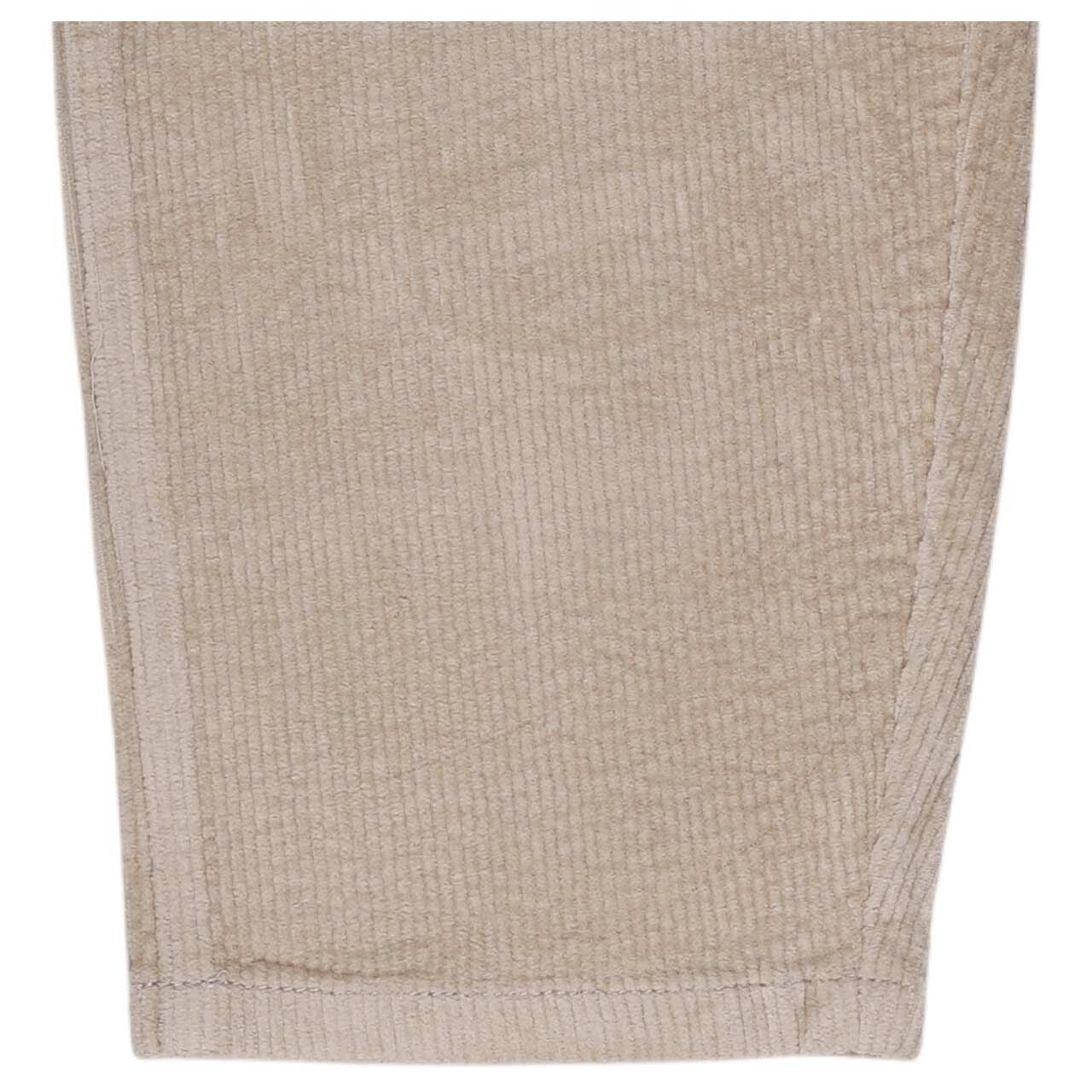 Lollipop 7/8 Cordhose von Senoritas ICON in Hellbeige, Detailansicht Saum