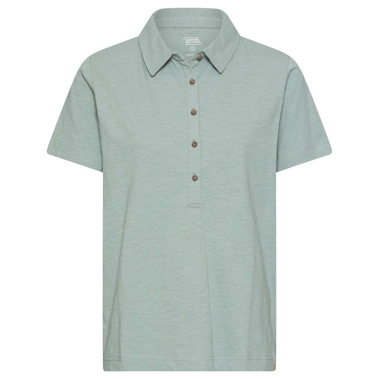 Camel active Damen Poloshirt jade melange
