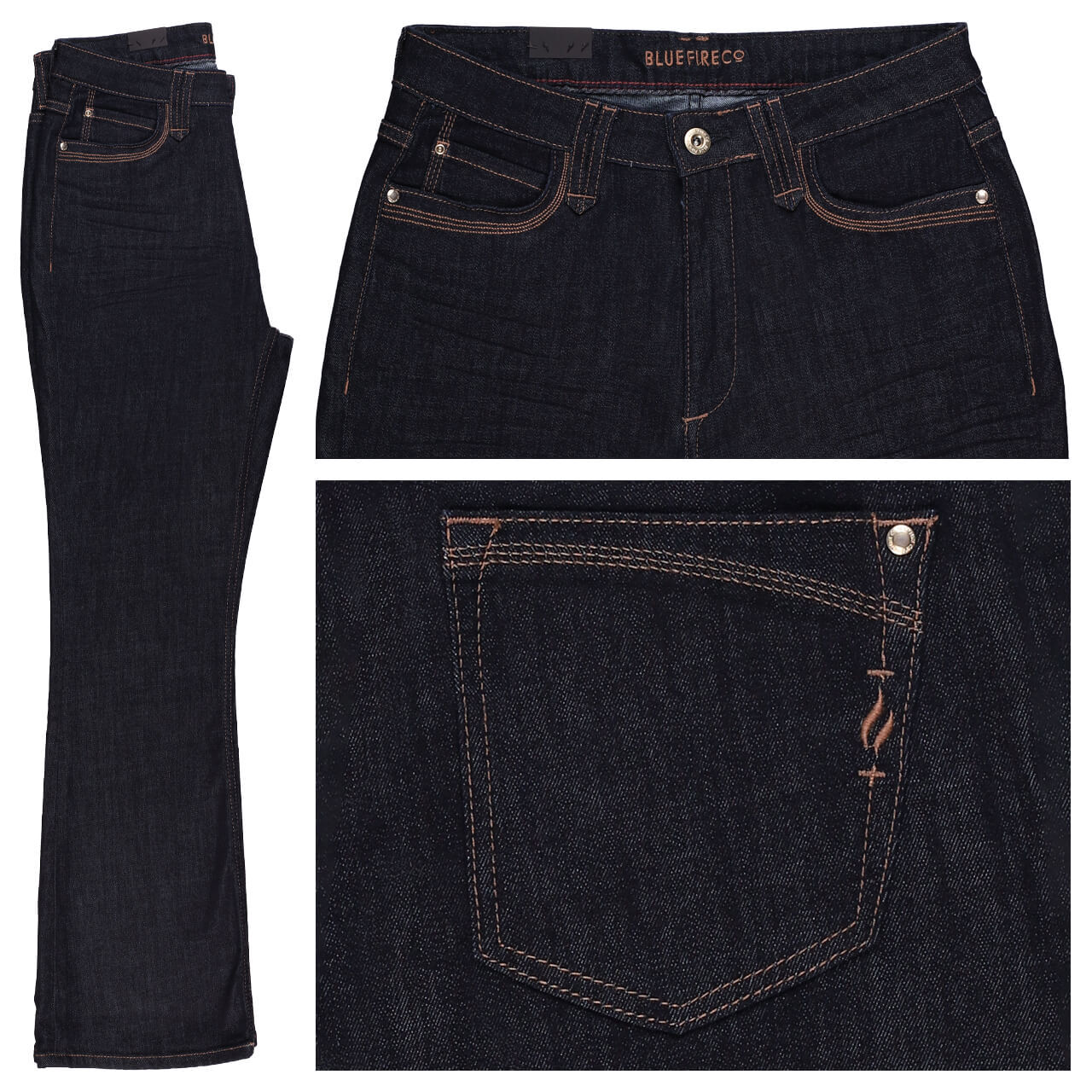 Blue Fire Vicky Jeans rinse 