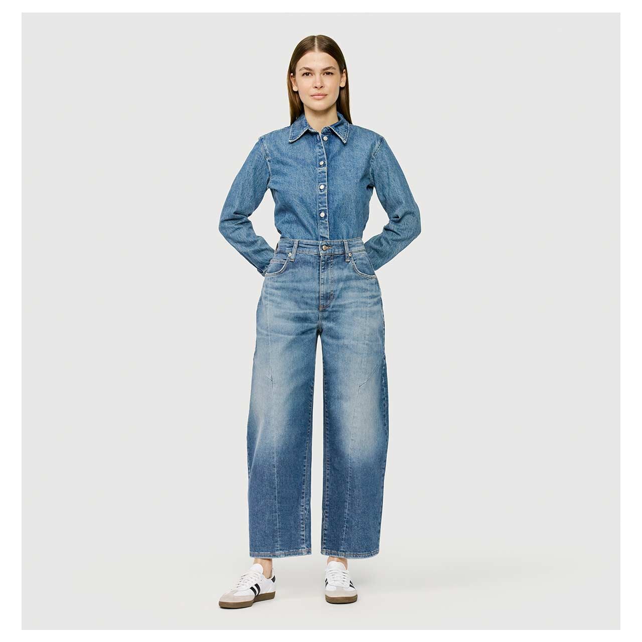 MAC Dakota Jeans fashion blue used
