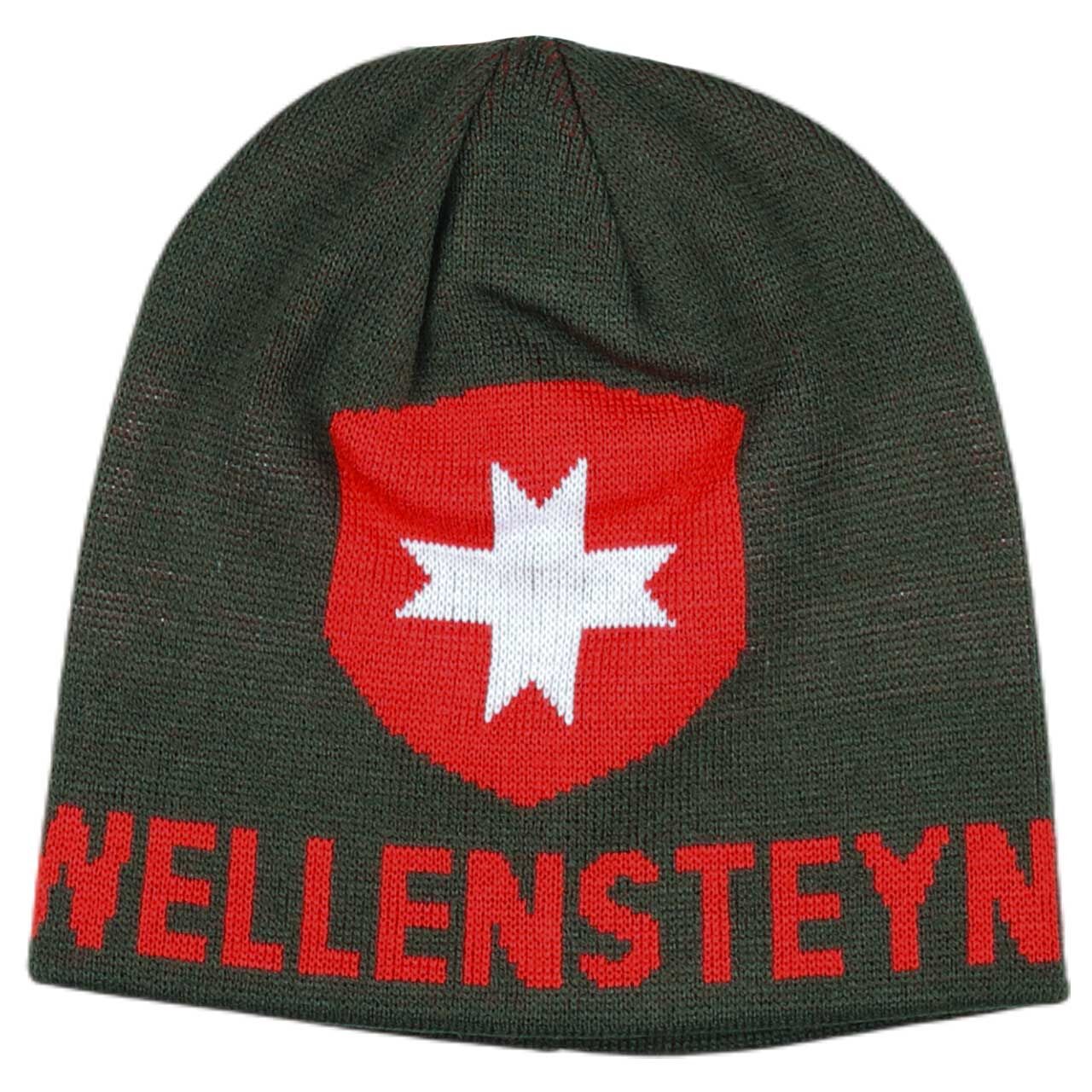Wellensteyn Mütze darkarmy/red