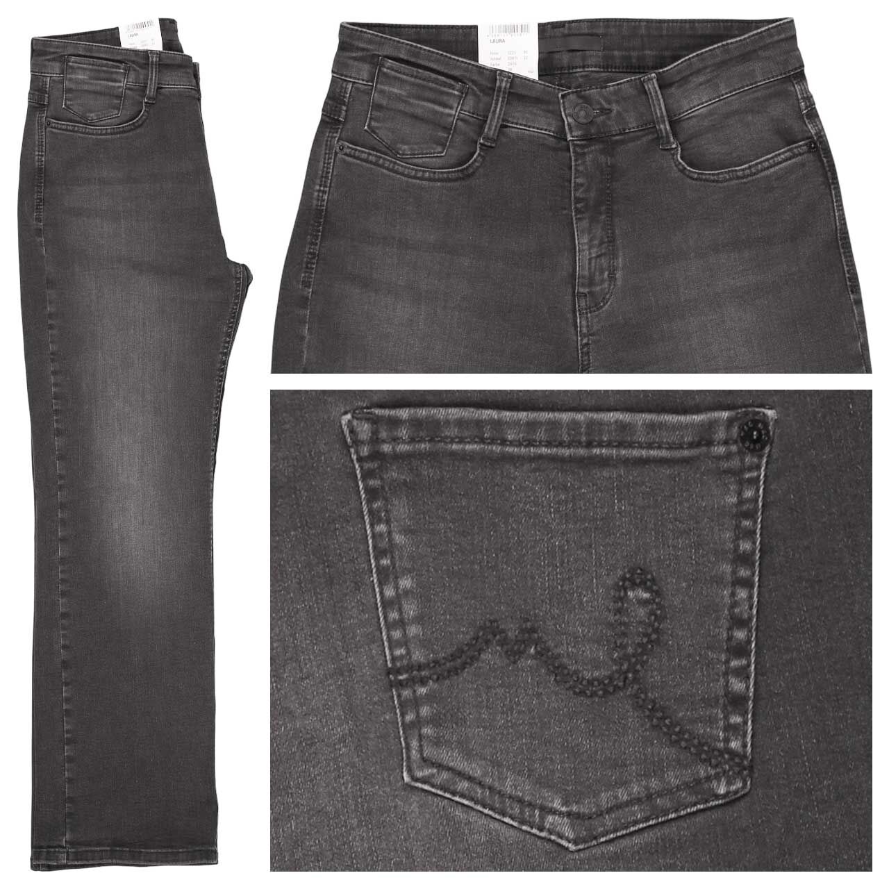 MAC Laura Jeans authentic carbon wash