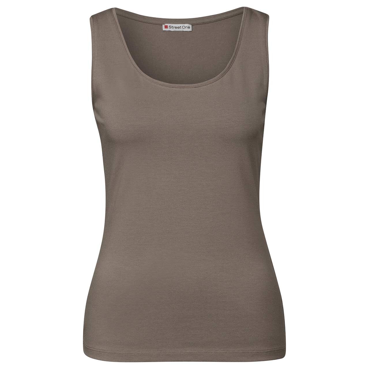 Street One Damen Top Anni stone brown Street One Damen Top Anni stone brown