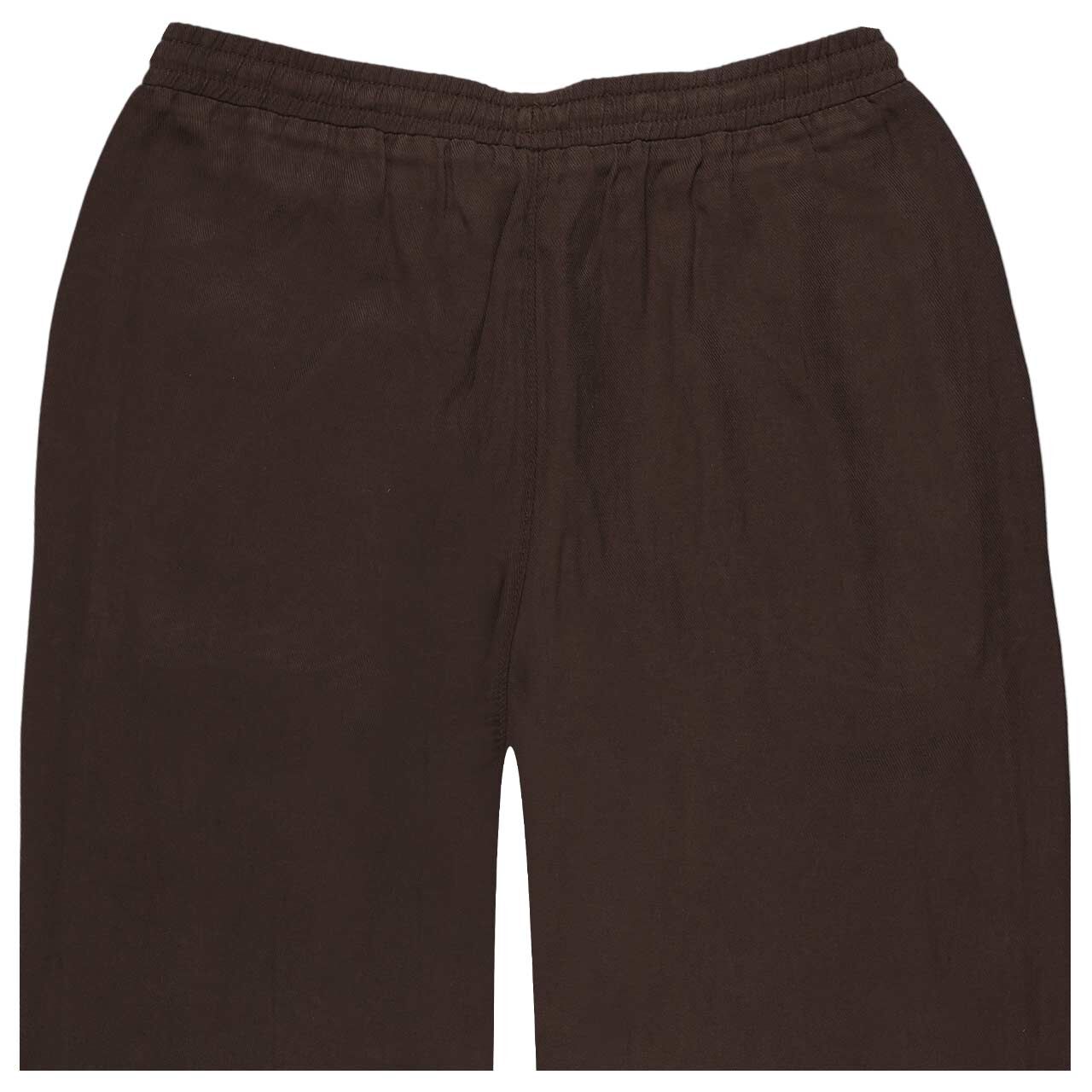 Damen 7/8 Hose Bay 2.3 von MAC in Dunkelbraun, detaillierte Rückansicht