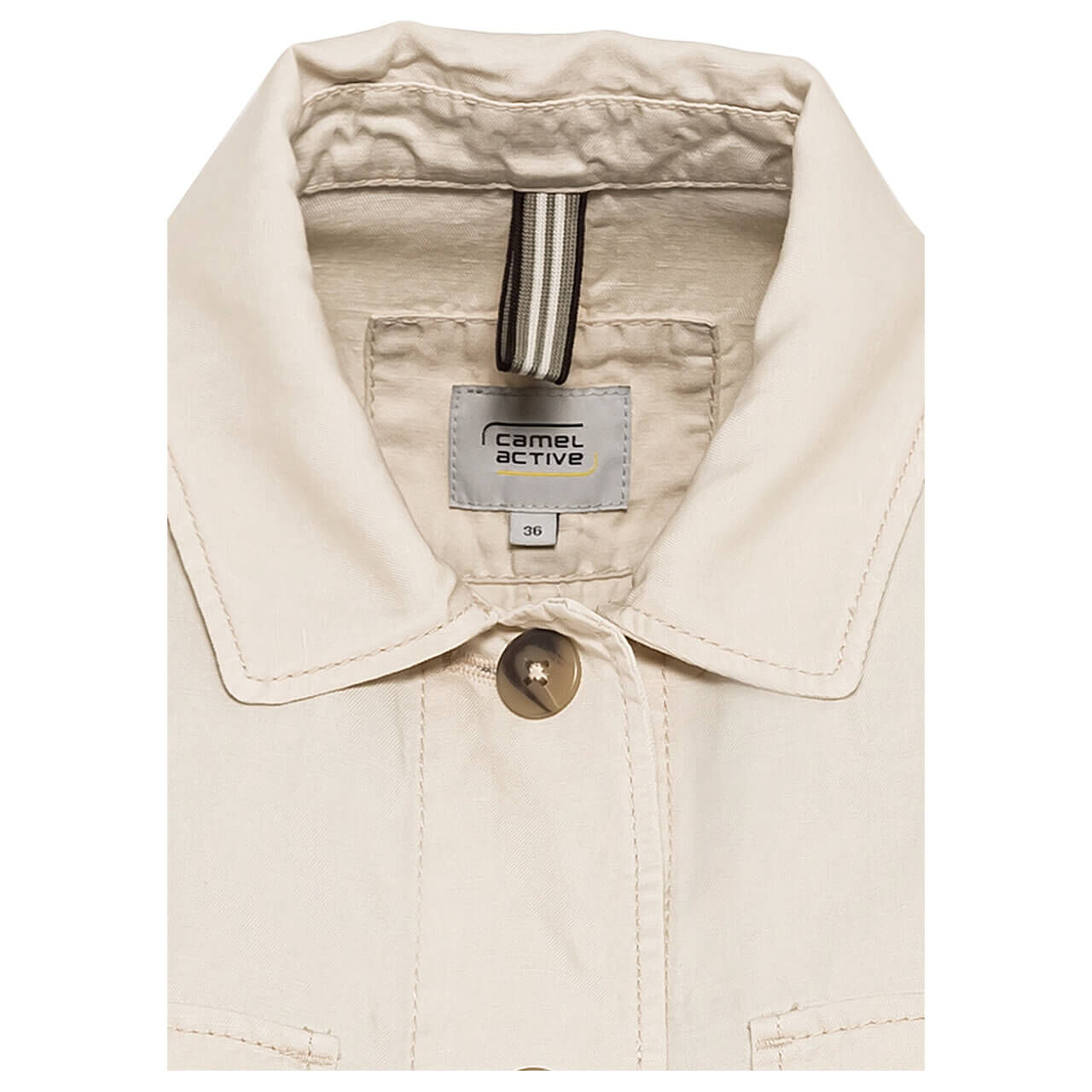 Camel active Damen Hemdjacke creme