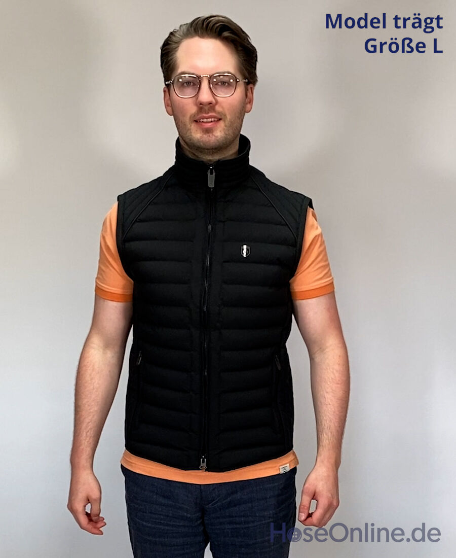 Wellensteyn Molecule/MOL Men Vest Herren Weste black