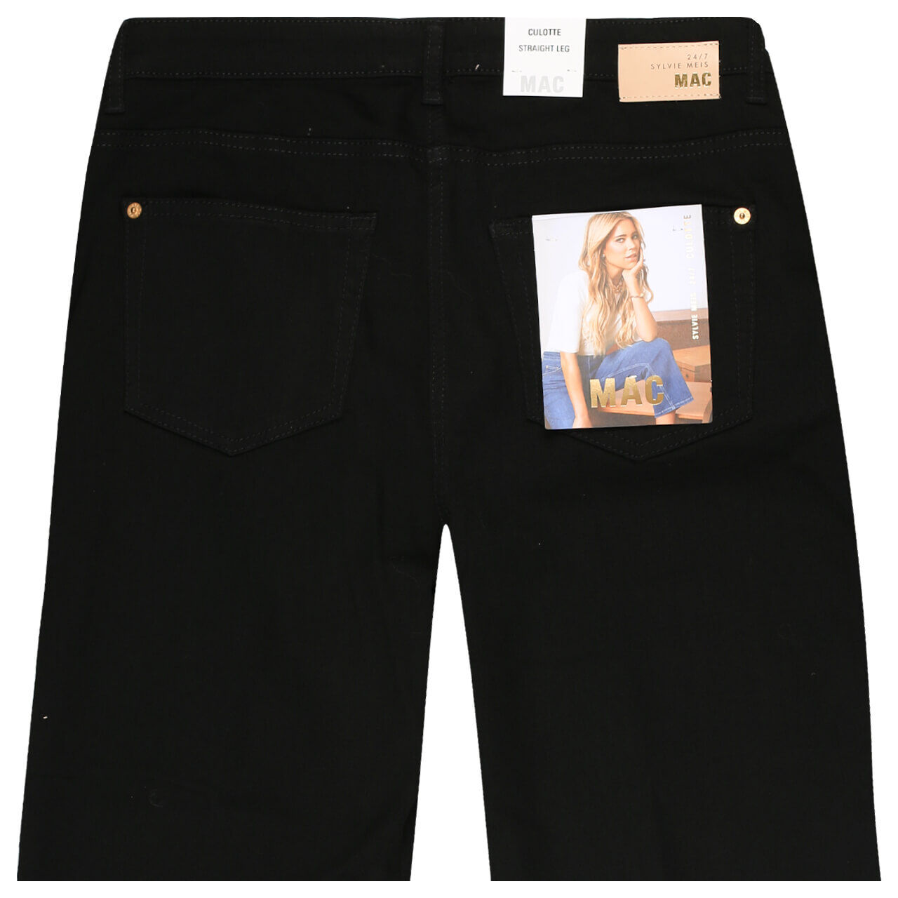 MAC x Sylvie Meis Rich Culotte 3/4 Jeans black