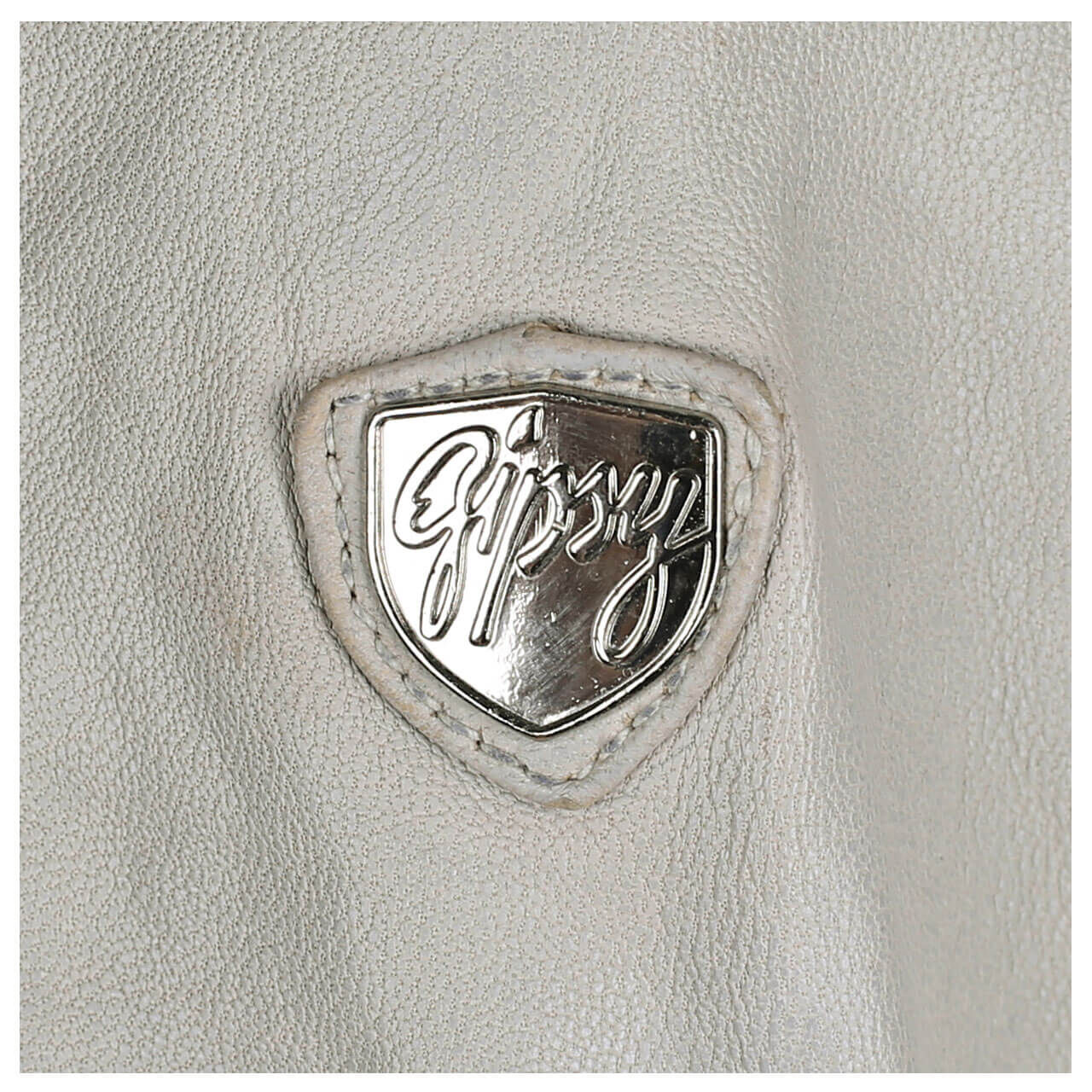 Gipsy Lederjacke PGG für Damen in Weiß-Beige