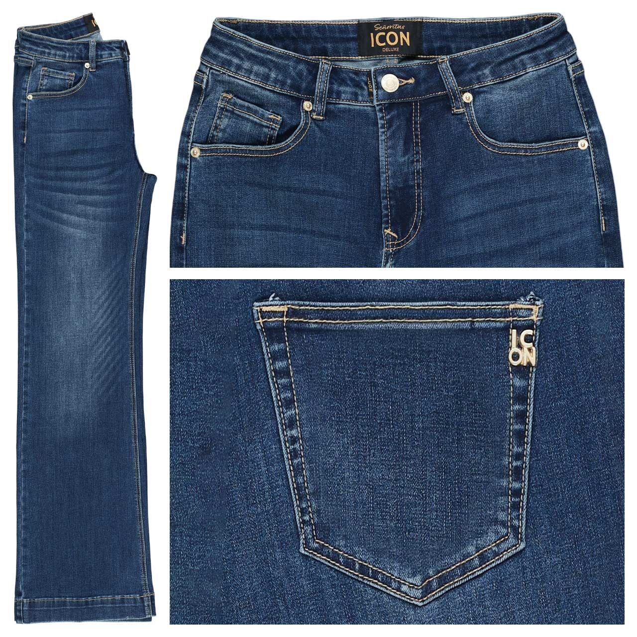 Senoritas ICON Rainbow Jeans lovely blue
