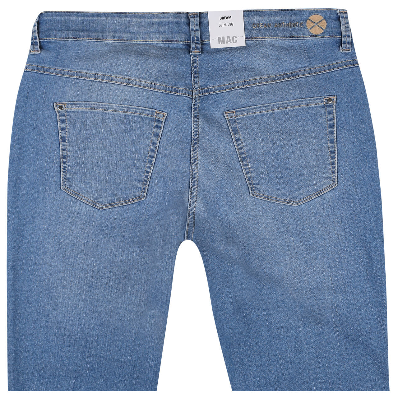MAC Jeans Dream Chic für Damen in Hellblau angewaschen, FarbNr.: D288