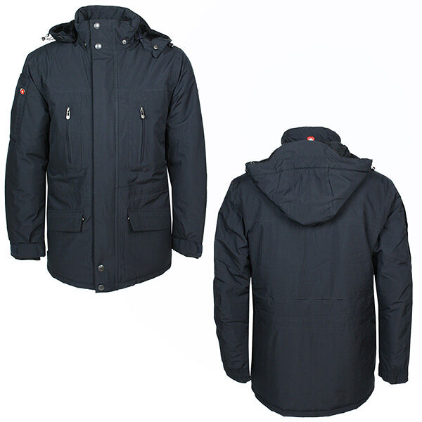 Wellensteyn-Golfjacke-darknavy-GLW-44-combi Herren Jacke Golfjacke Winter von Wellensteyn in Dunkelblau, Vorder- und Rückansicht