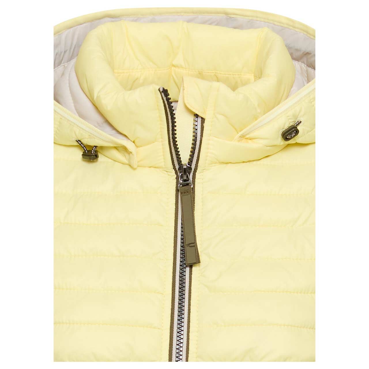 Damen Jacke Blouson von Camel active in Gelb, detaillierte Vorderansicht