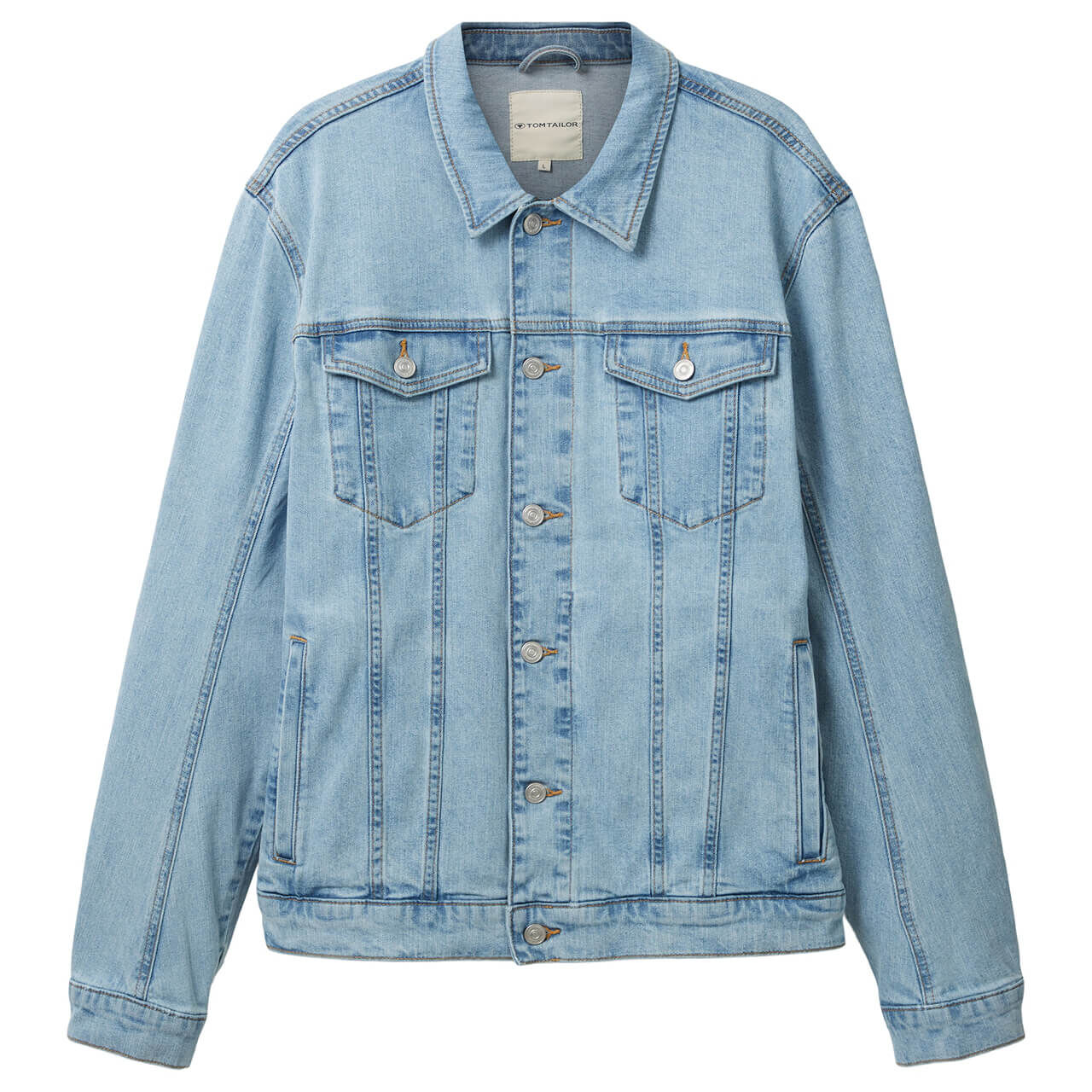 Tom Tailor Herren Jeansjacke light blue stone Tom Tailor Herren Jeansjacke light blue stone