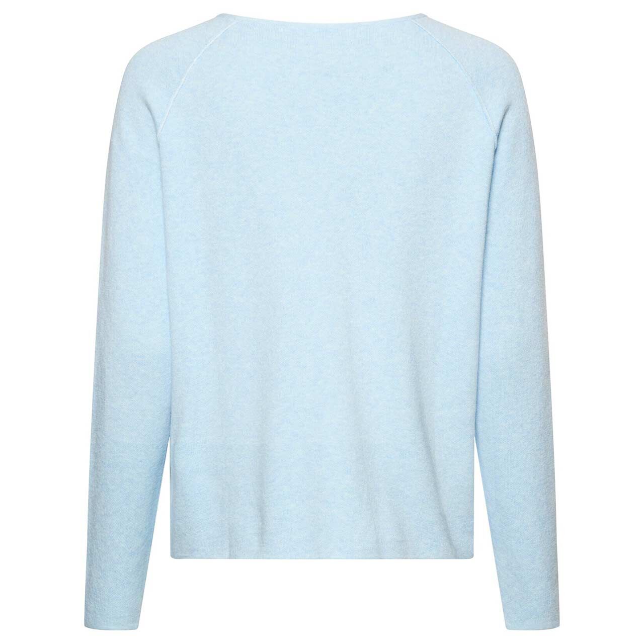 Damen Pullover von Camel active in Hellblau meliert, Rückansicht