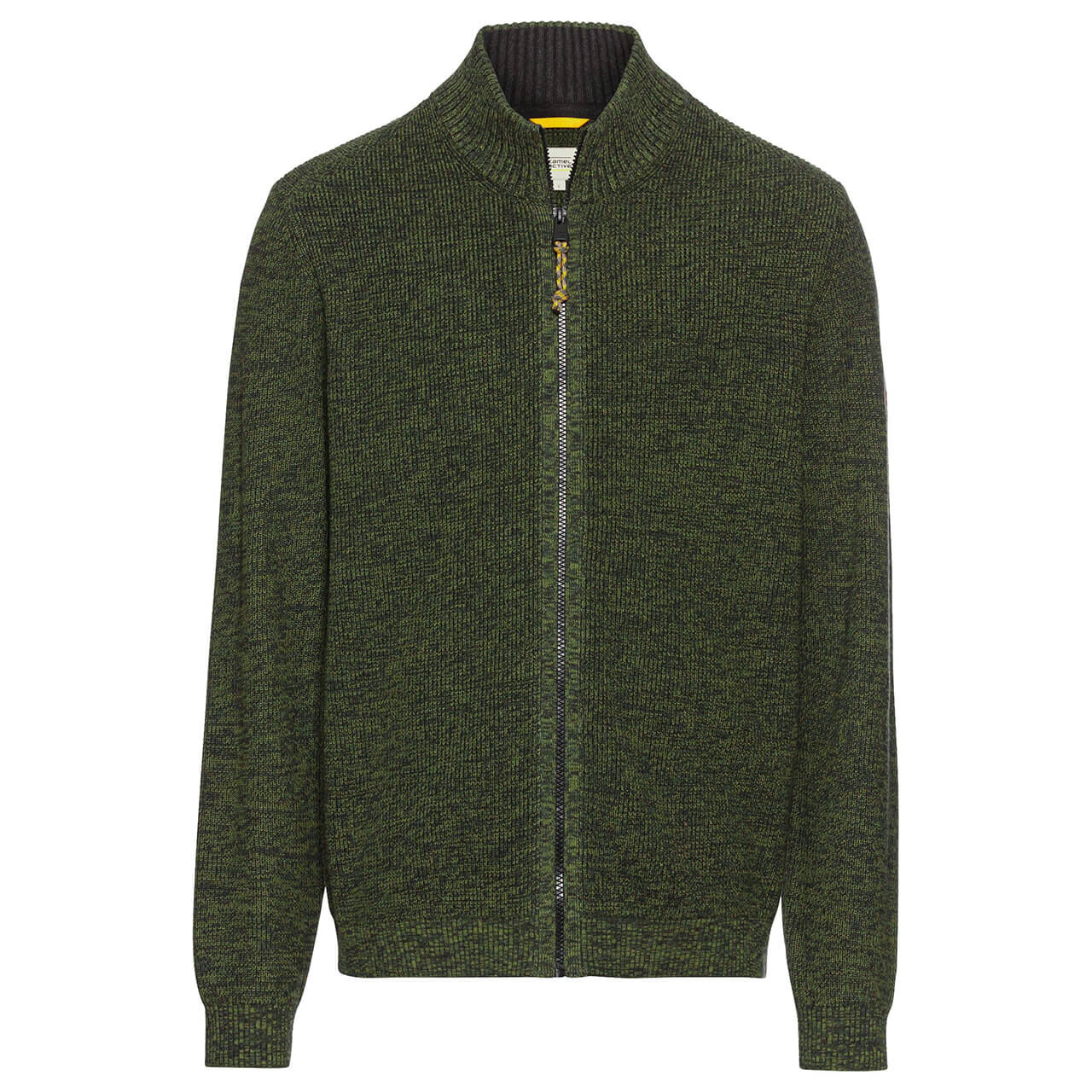 Camel active Herren Strickjacke leaf green