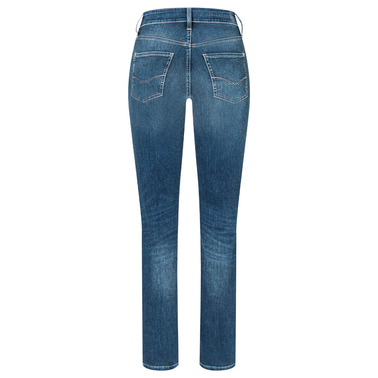 Damenjeans Dream von MAC in Dunkelblau verwaschen, Rückansicht
