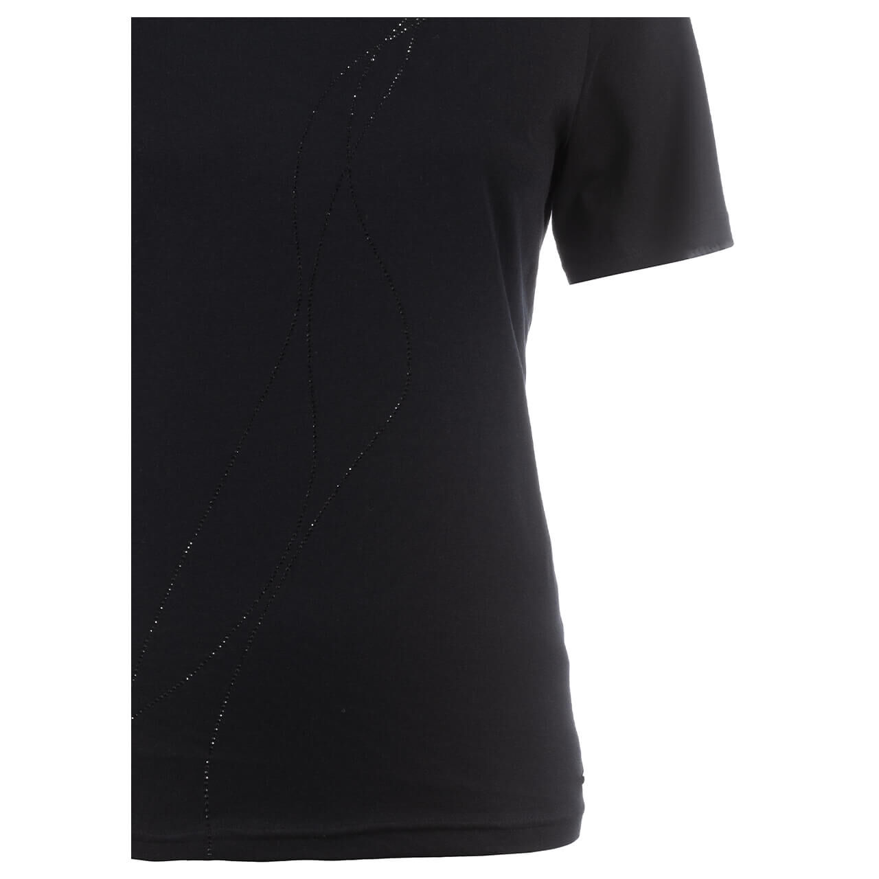 Soquesto Damen T-Shirt elegant black