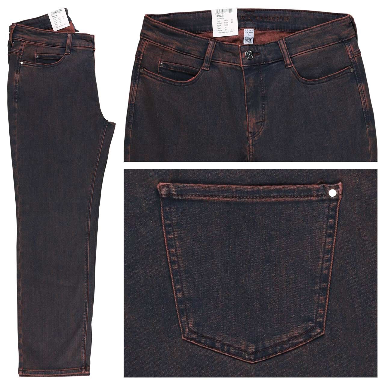 MAC Dream Jeans blue rustic blush authentic used wash