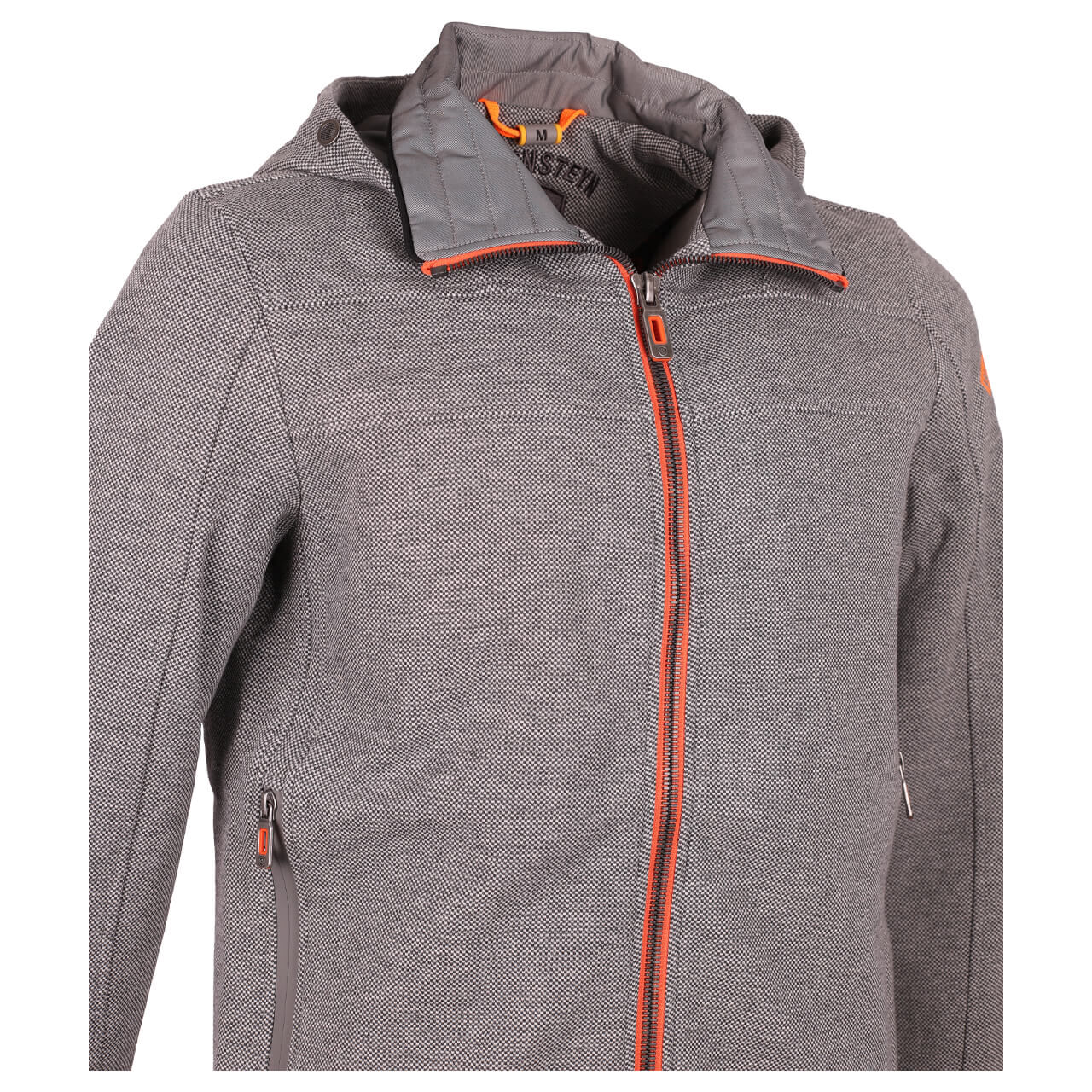 Herren Jacke Florida Men von Wellensteyn in Grau meliert, seitliche Detailansicht