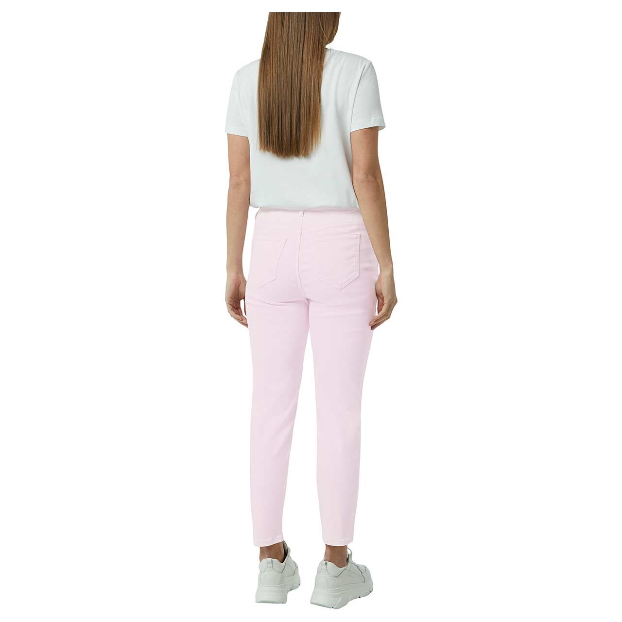 Comma Damen Ankle Jeans lilac pink