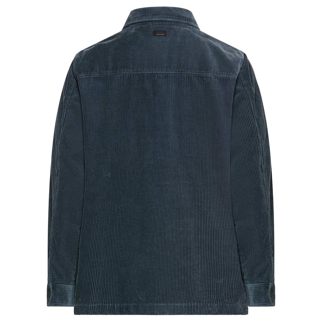 Herren Cord Hemdjacke von Camel active in Blau, Rückansicht