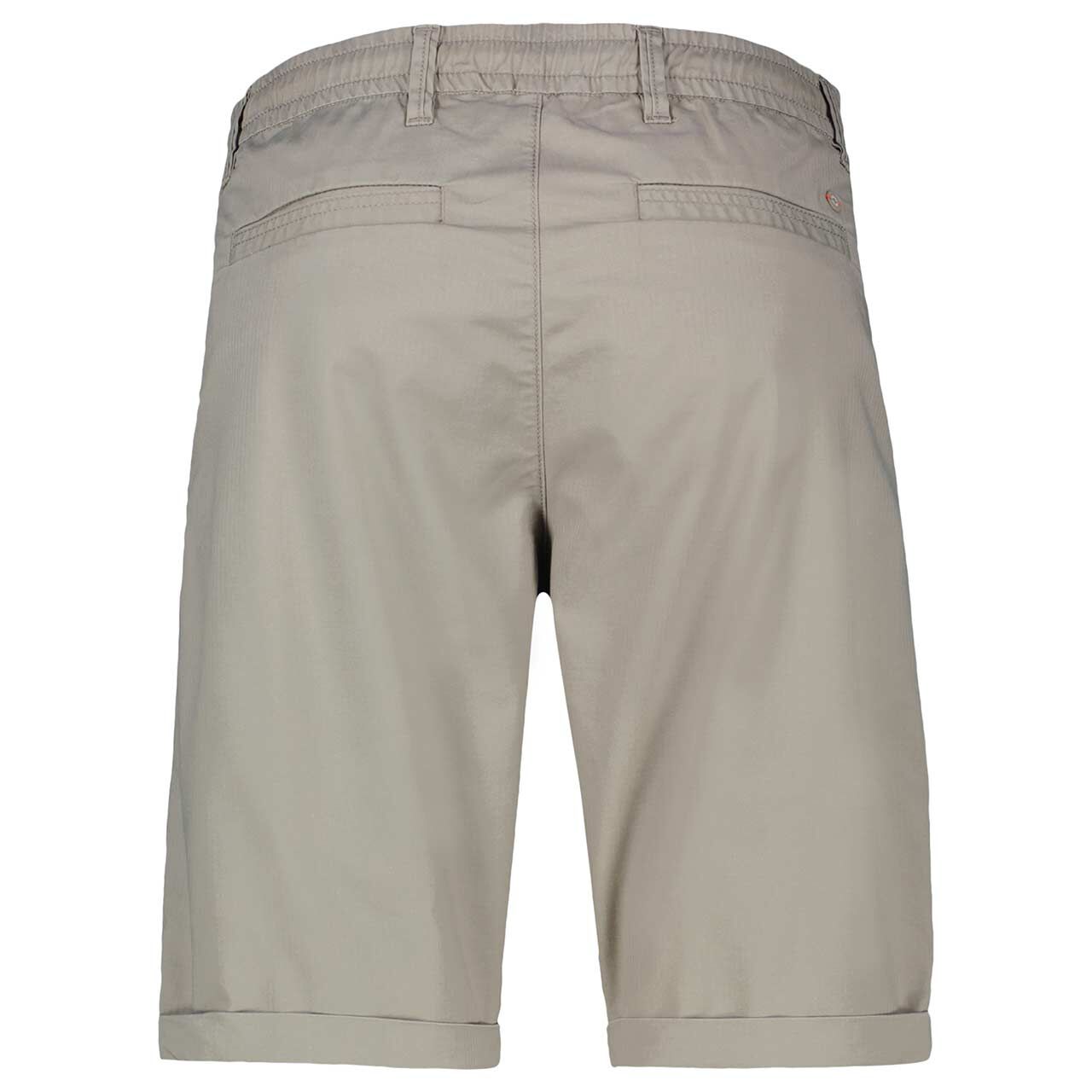 Herren Baumwoll Bermuda Dawson von Lerros in Beige, Rückansicht