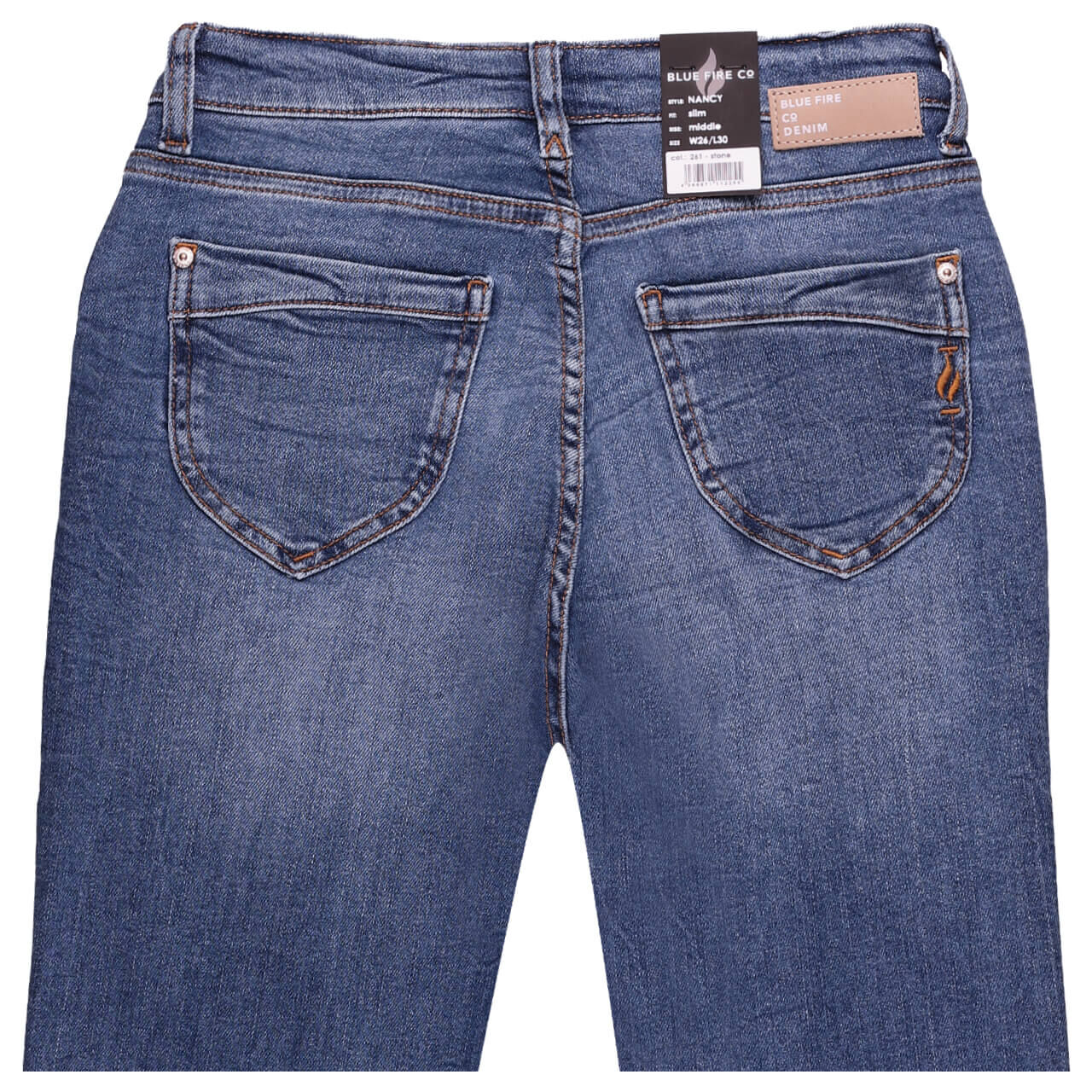 Blue Fire Nancy Jeans stone