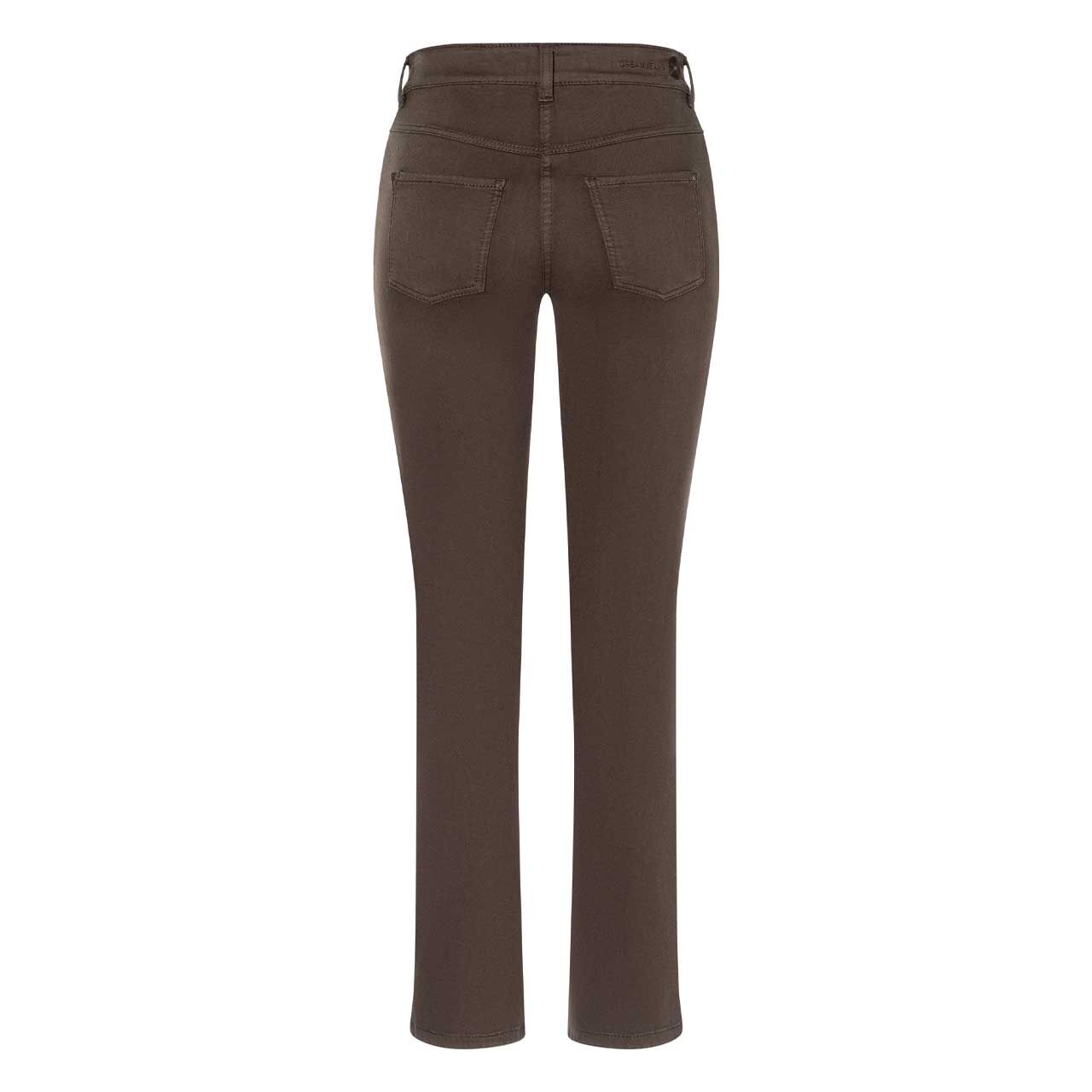Stretch Damenjeans Dream von MAC in Braun, Rückansicht