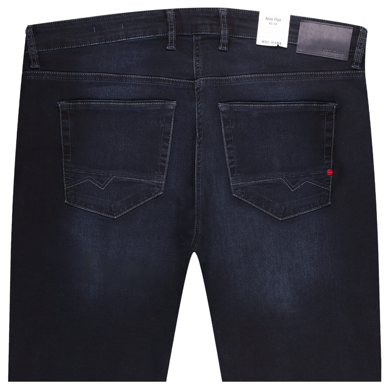 MAC Arne Pipe Flexx Jeans blue black washed