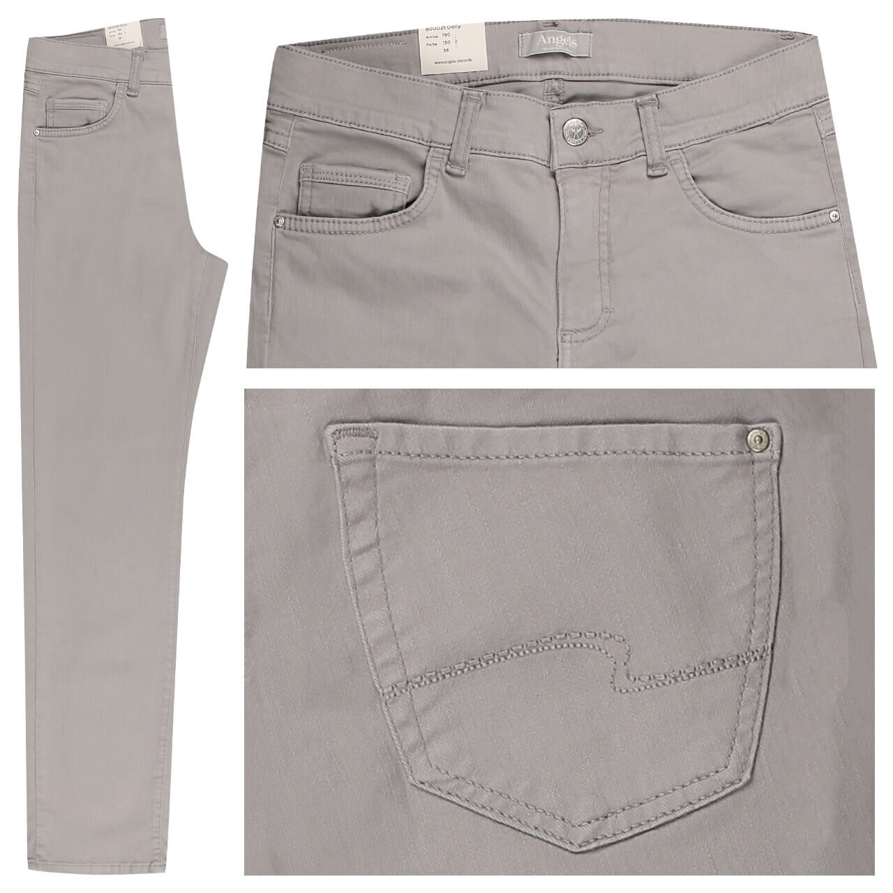 angels-jeans-dolly-grau-150-ansicht-01 Angels Jeans Dolly für Damen in Hellgrau, FarbNr.: 150