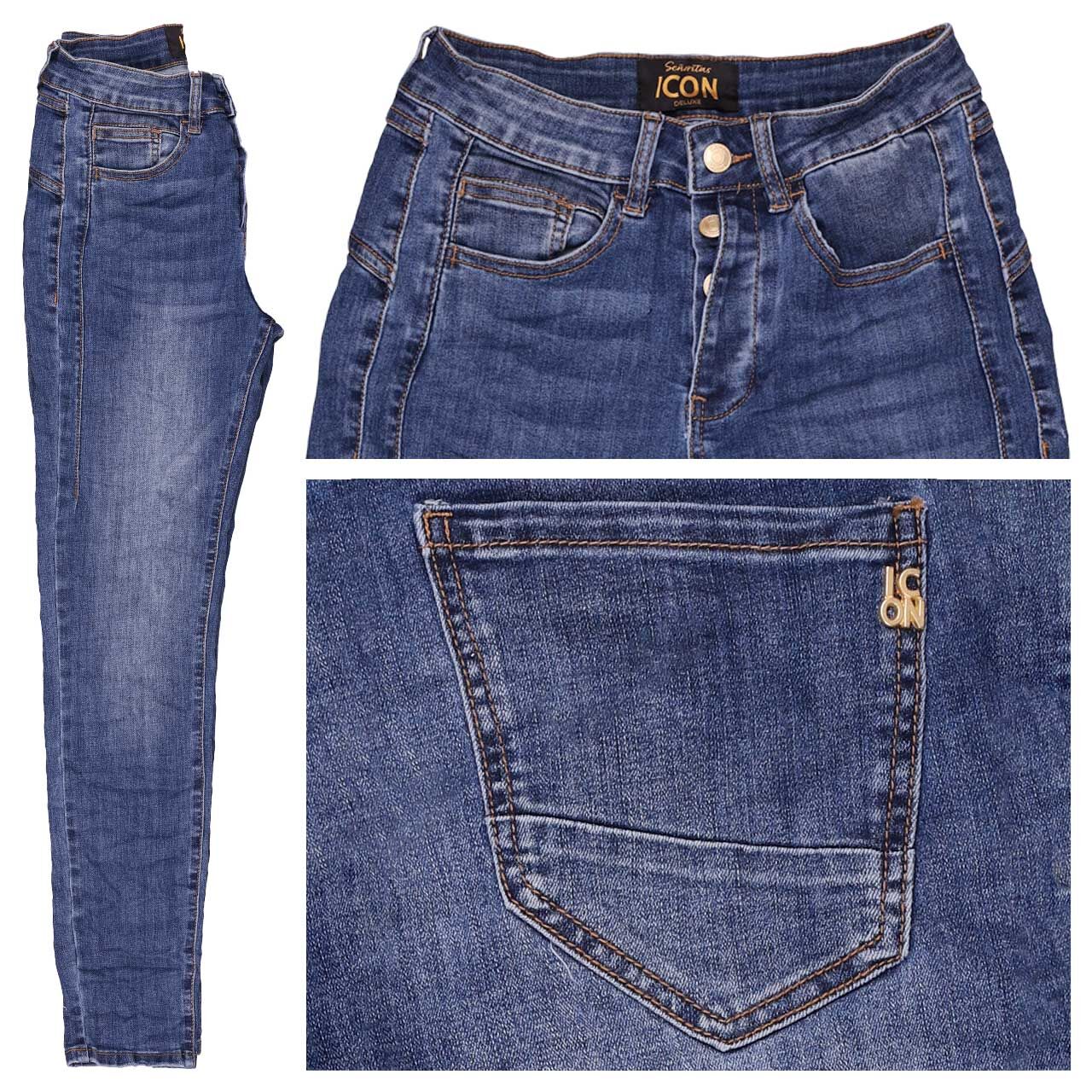 Senoritas ICON Cosmopolitan Jeans daily mid blue